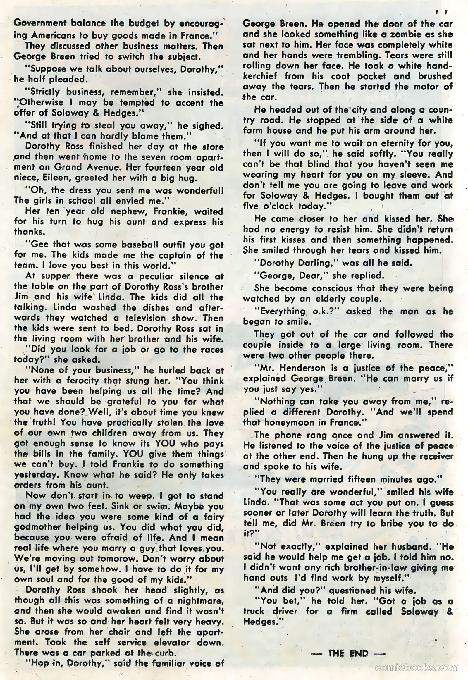 Sweetheart Diary #40 (1958) — page 21 of 36