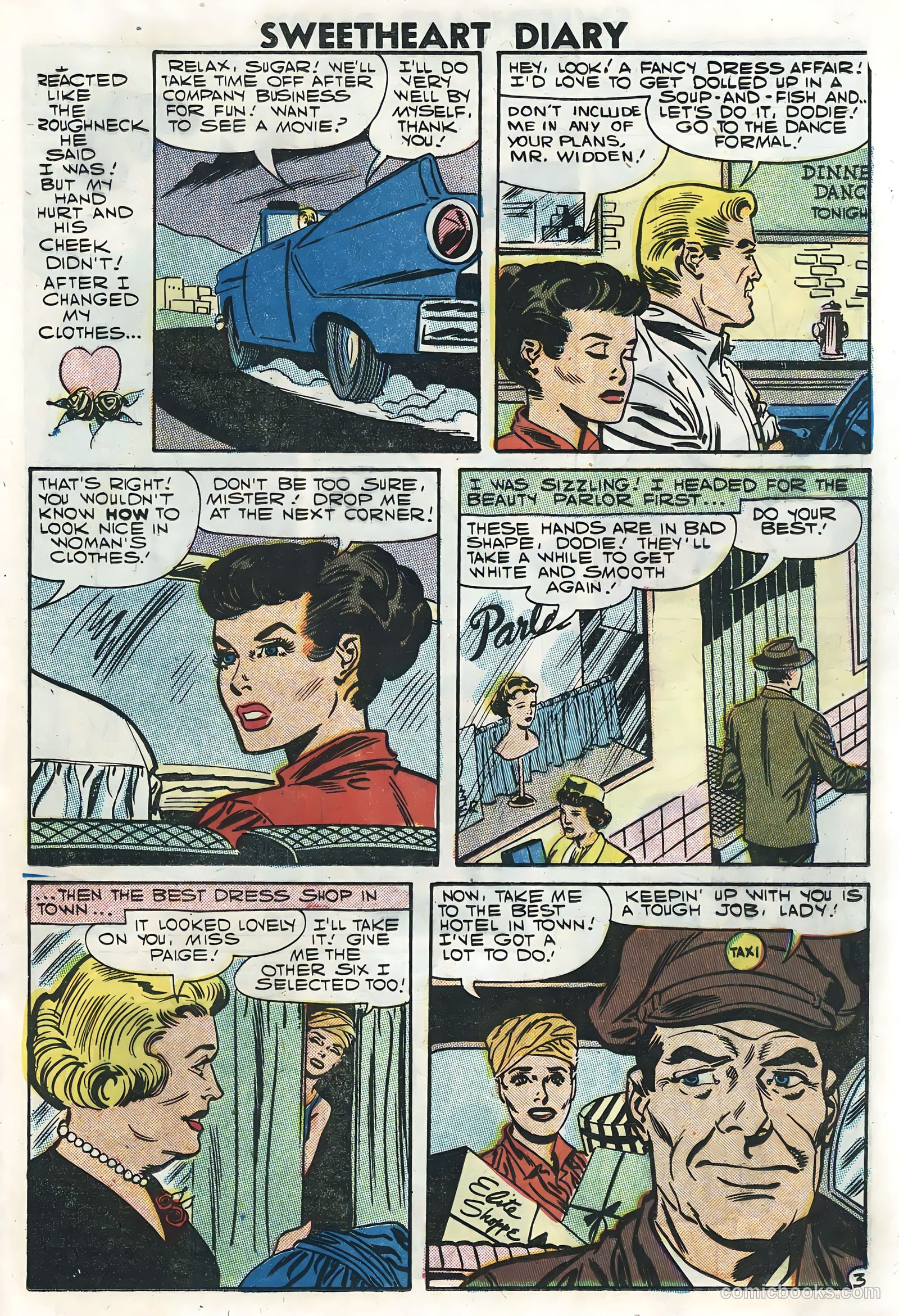 Sweetheart Diary #40 (1958) — page 25 of 36