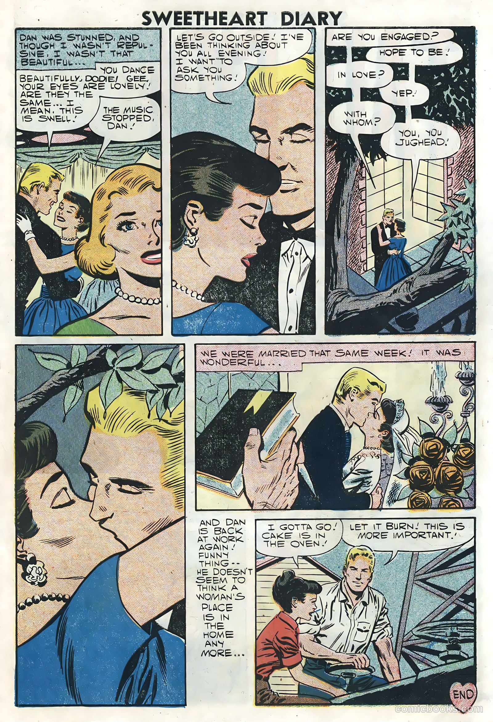 Sweetheart Diary #40 (1958) — page 27 of 36