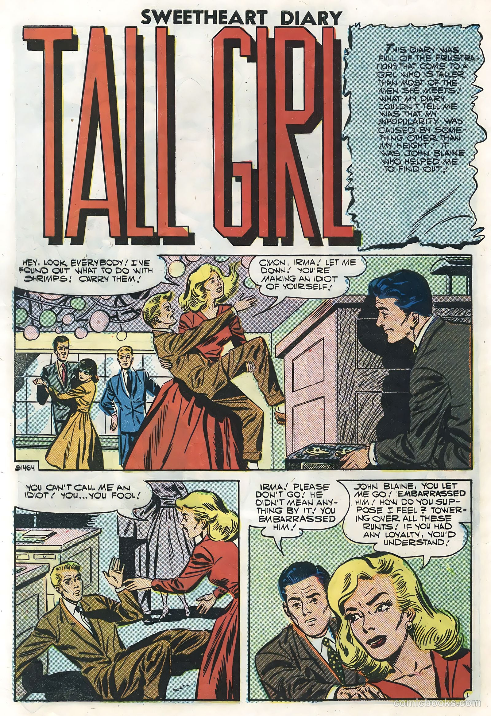 Sweetheart Diary #40 (1958) — page 28 of 36