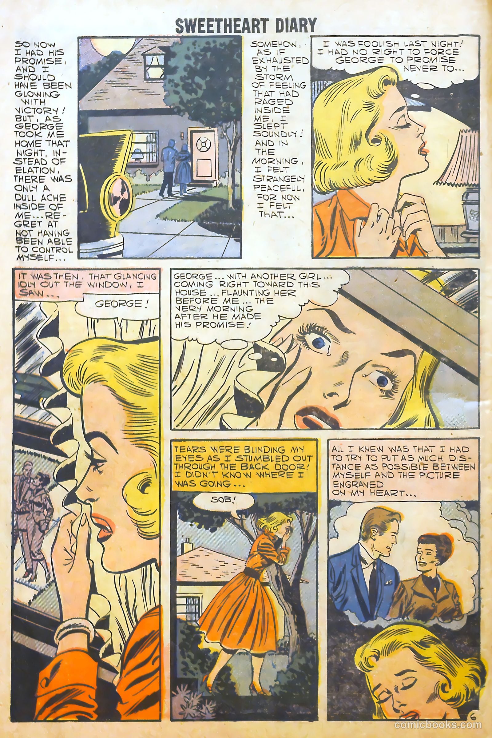 Sweetheart Diary #41 (1958) — page 8 of 68