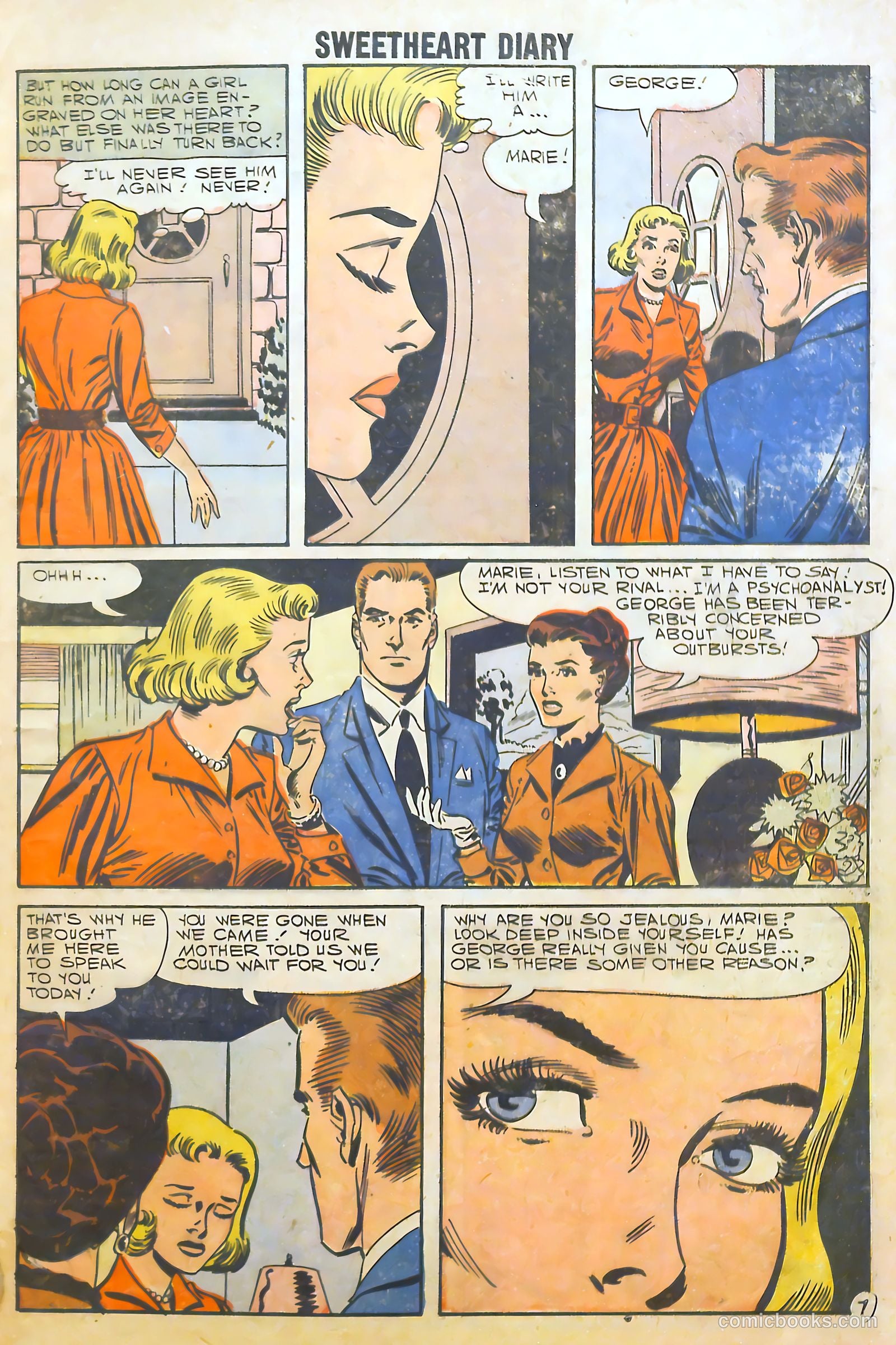 Sweetheart Diary #41 (1958) — page 9 of 68