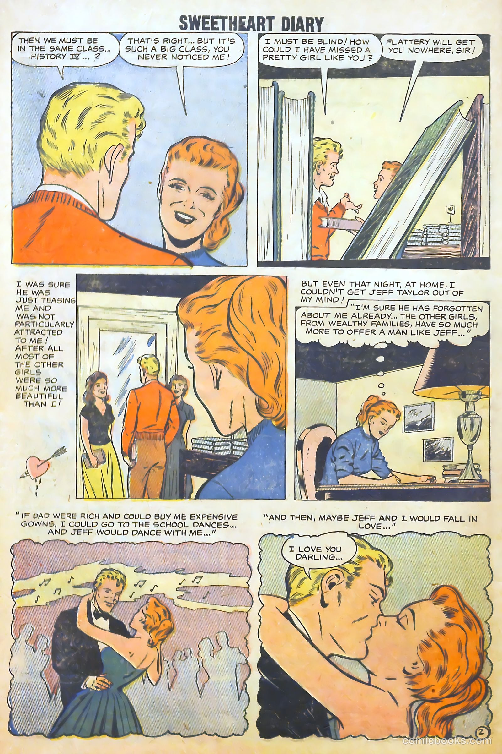 Sweetheart Diary #41 (1958) — page 12 of 68