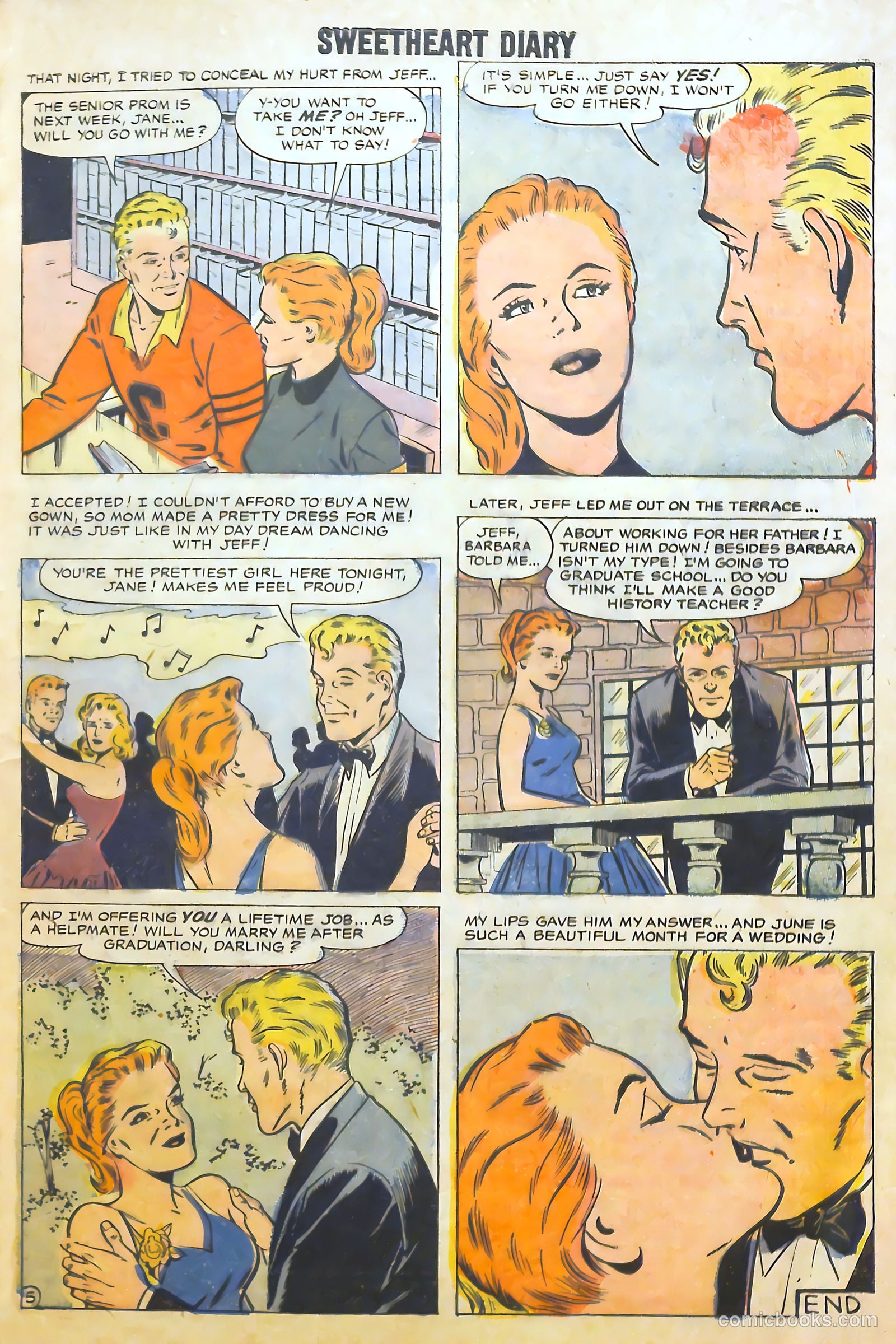 Sweetheart Diary #41 (1958) — page 15 of 68