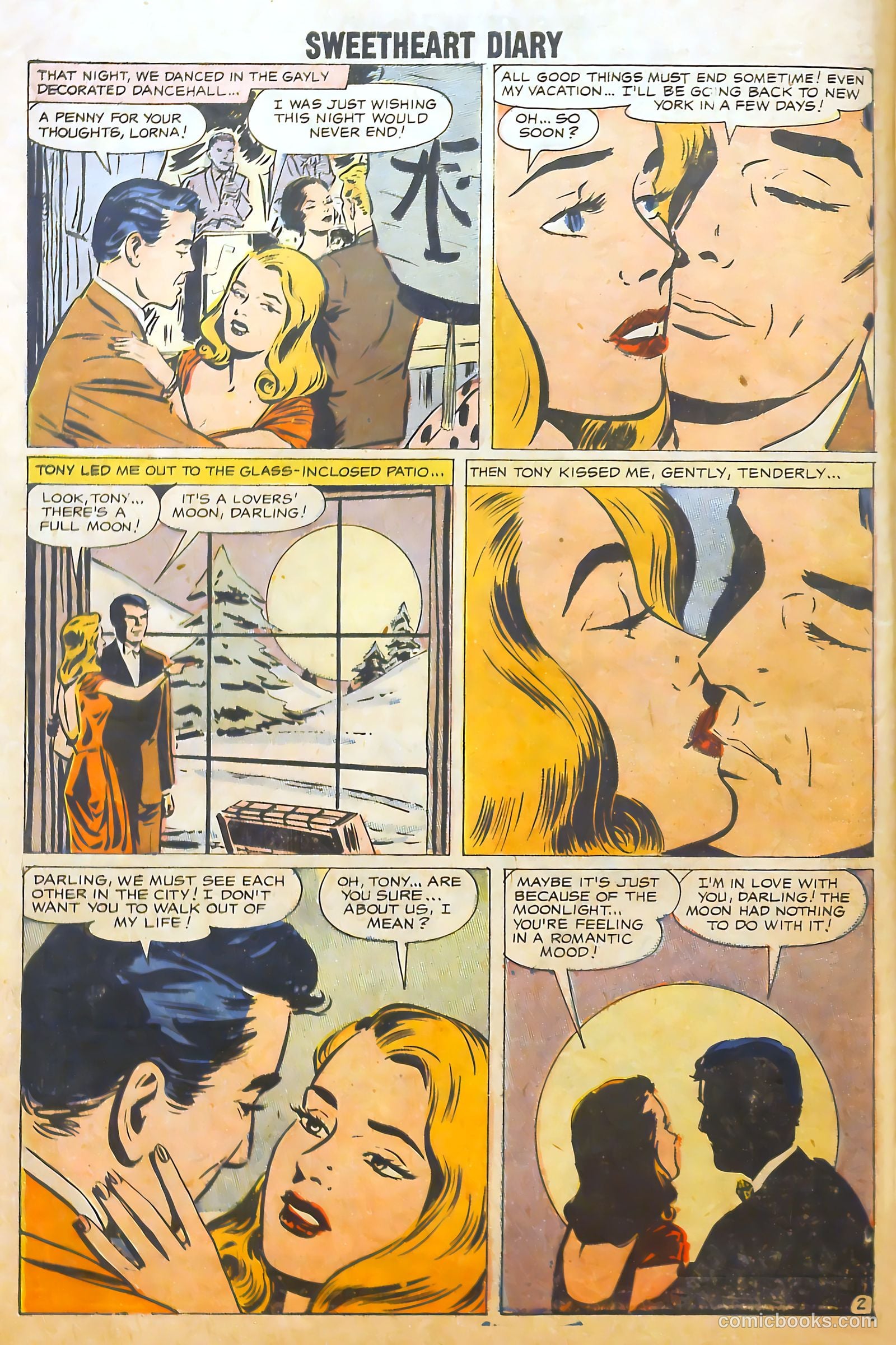 Sweetheart Diary #41 (1958) — page 18 of 68