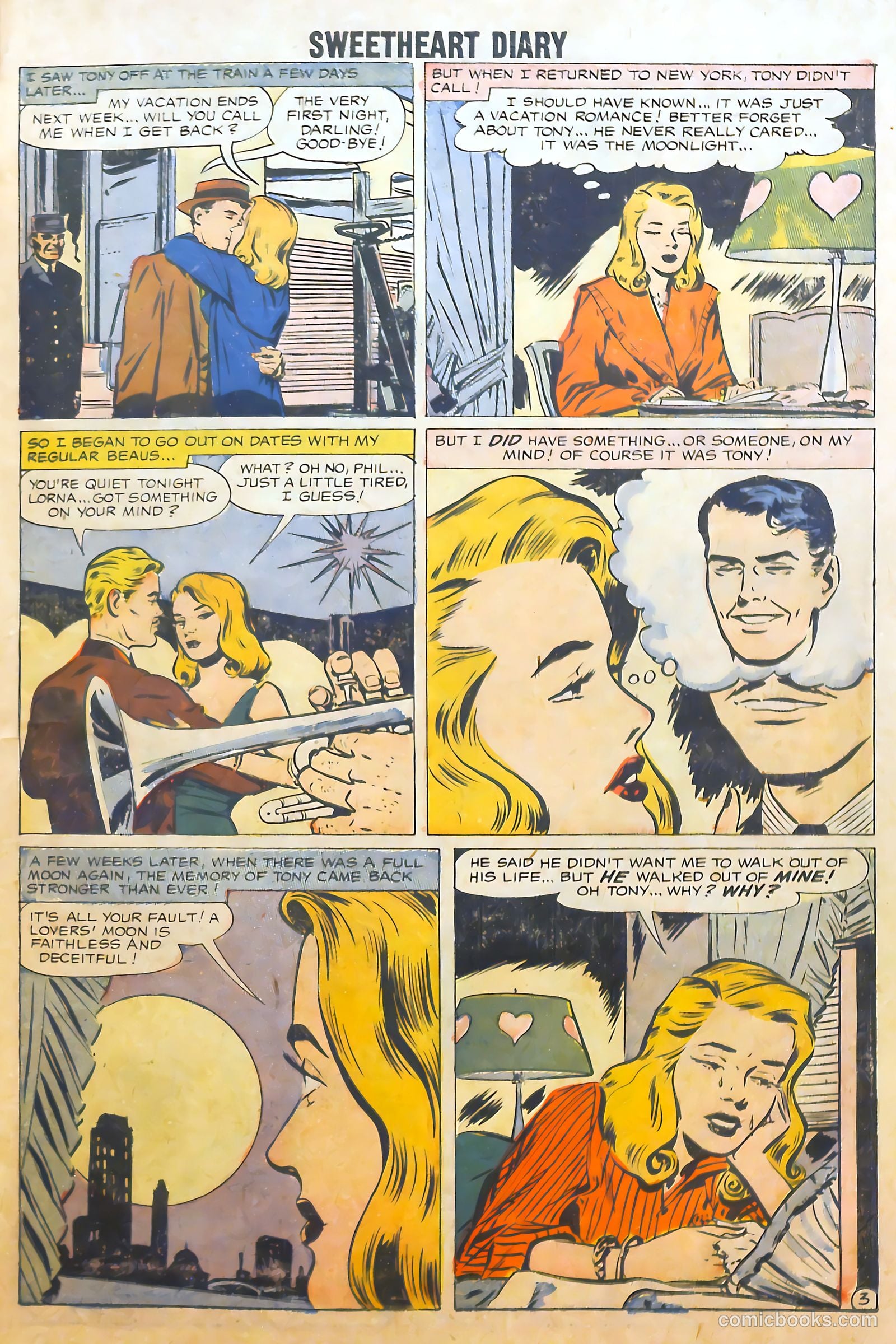 Sweetheart Diary #41 (1958) — page 19 of 68