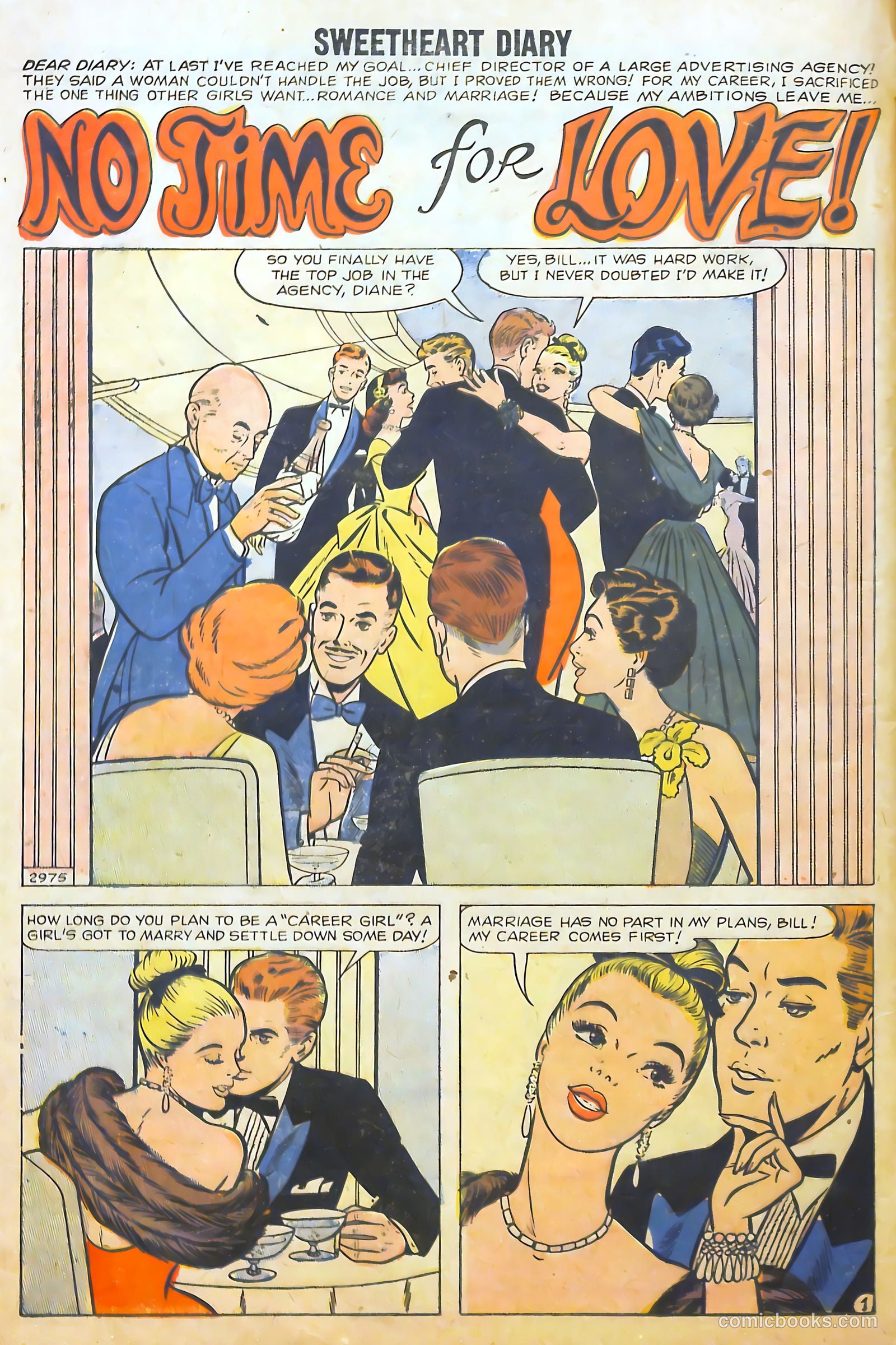 Sweetheart Diary #41 (1958) — page 22 of 68