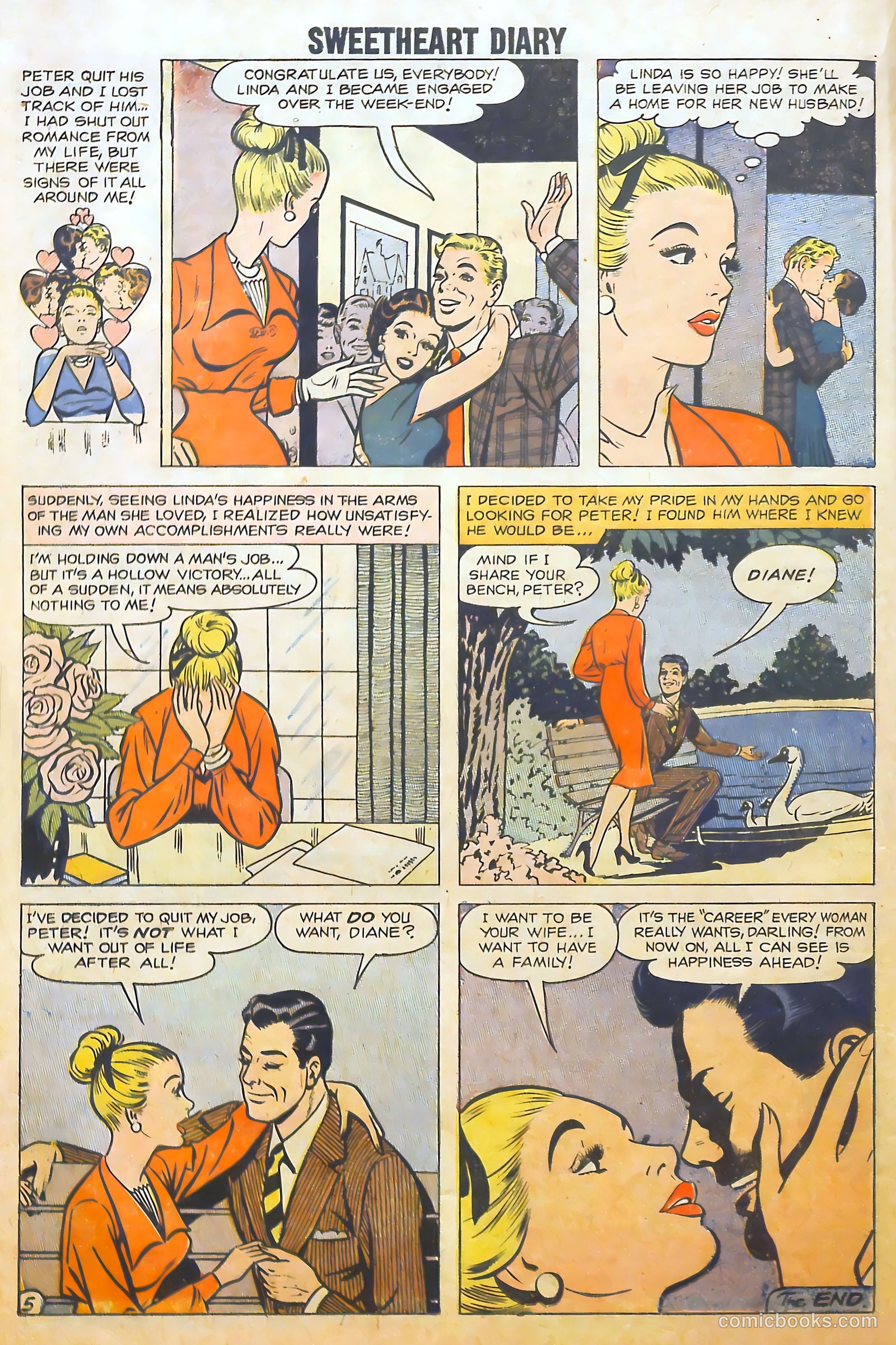 Sweetheart Diary #41 (1958) — page 26 of 68