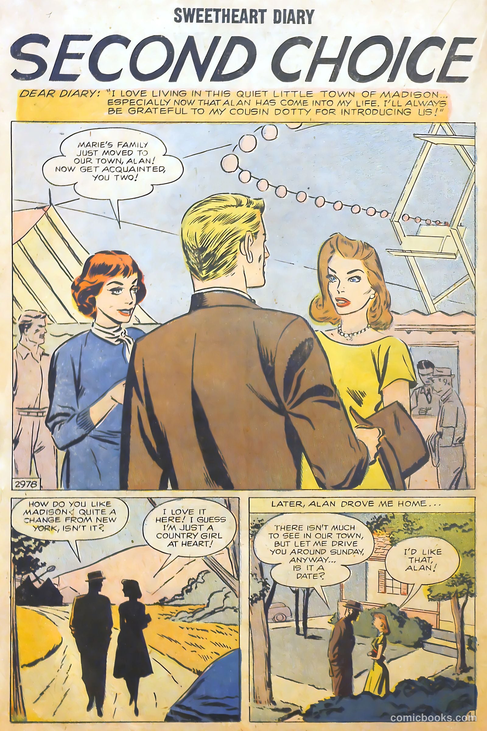 Sweetheart Diary #41 (1958) — page 34 of 68