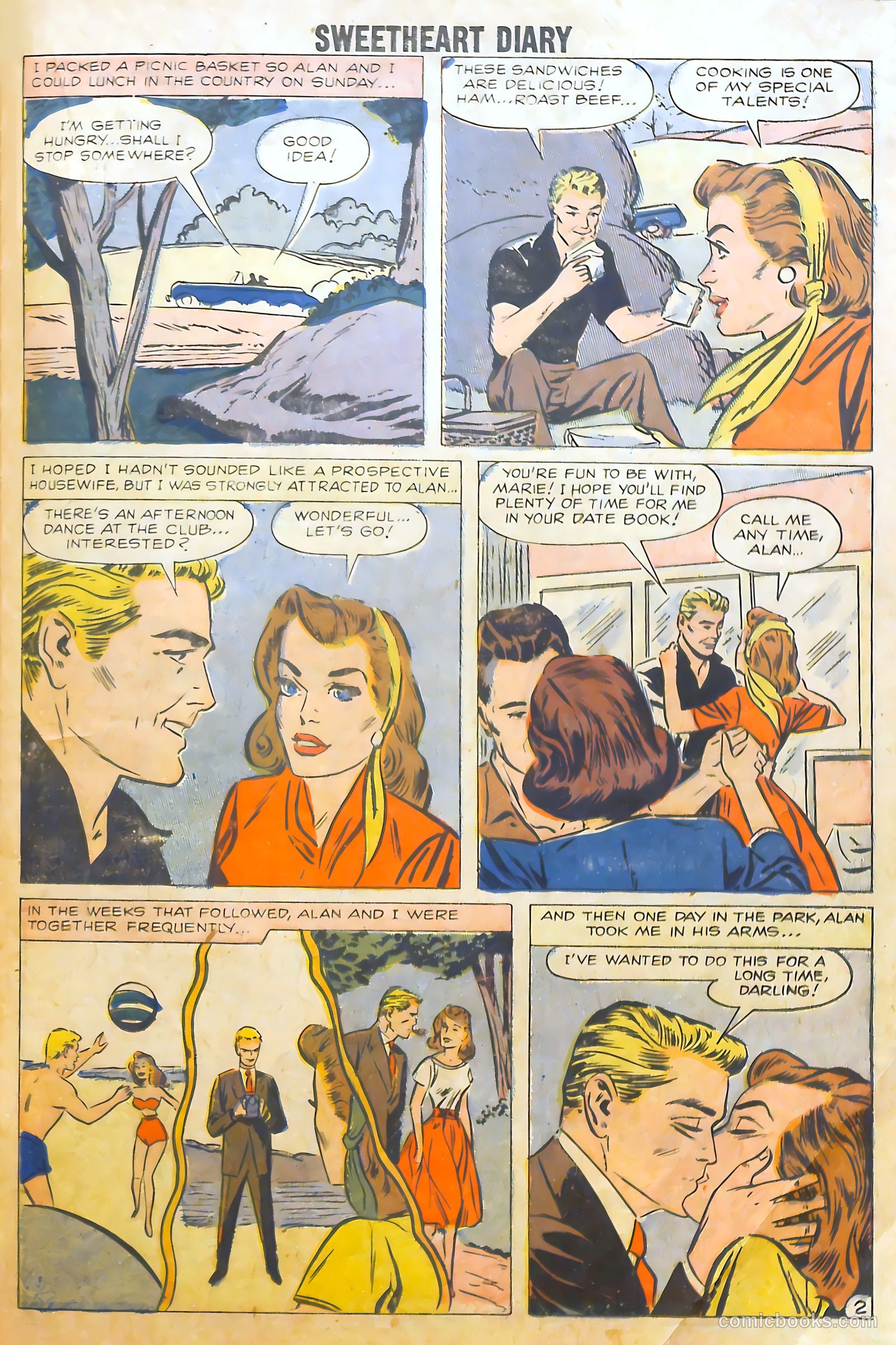 Sweetheart Diary #41 (1958) — page 35 of 68
