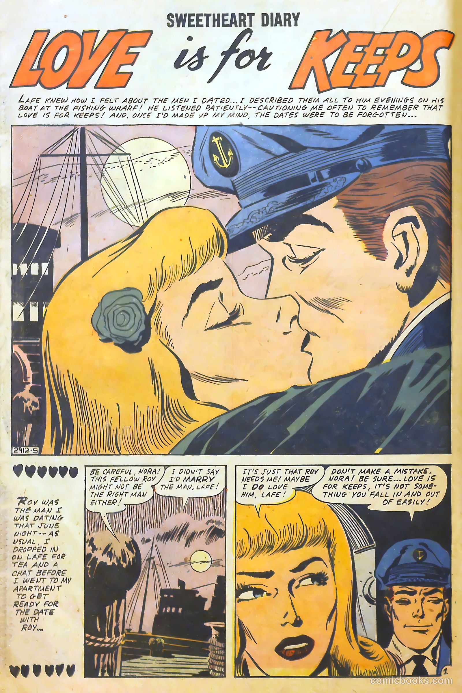 Sweetheart Diary #41 (1958) — page 38 of 68