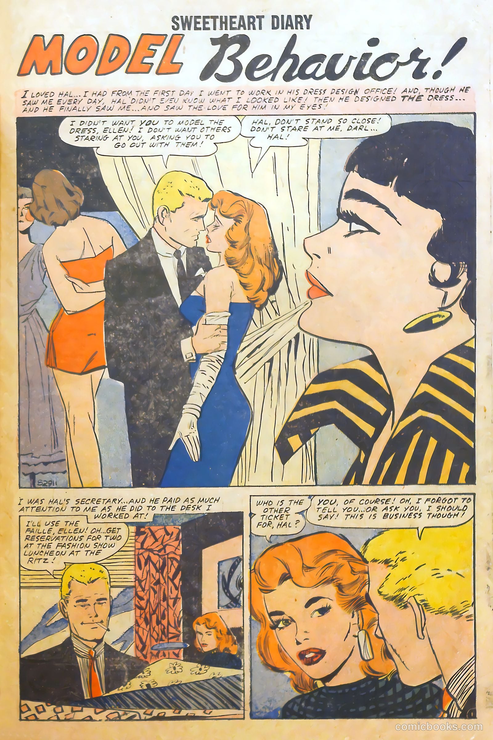 Sweetheart Diary #41 (1958) — page 43 of 68