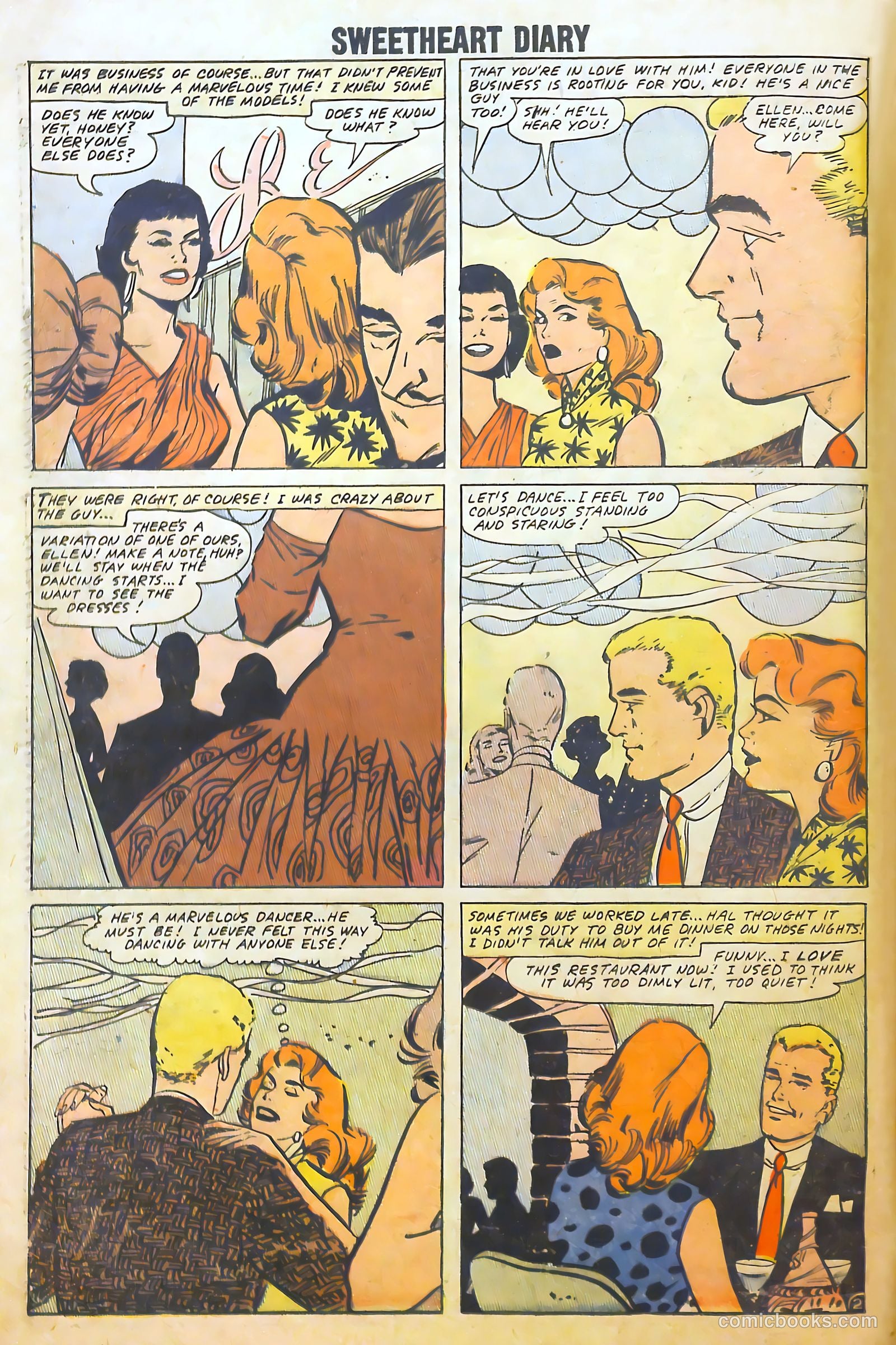 Sweetheart Diary #41 (1958) — page 44 of 68