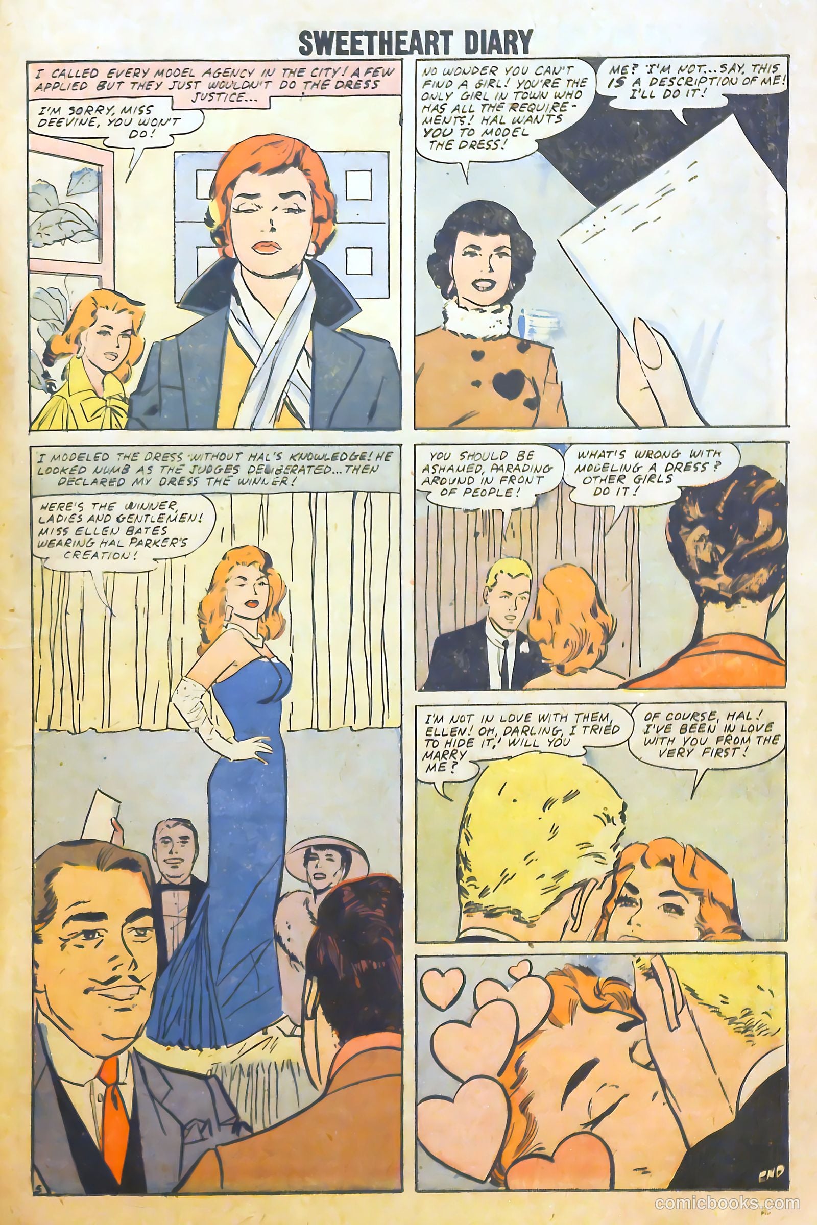 Sweetheart Diary #41 (1958) — page 47 of 68