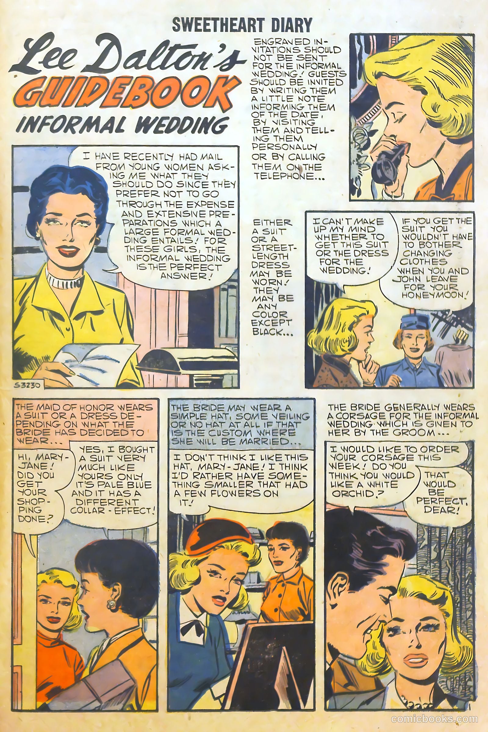Sweetheart Diary #41 (1958) — page 49 of 68