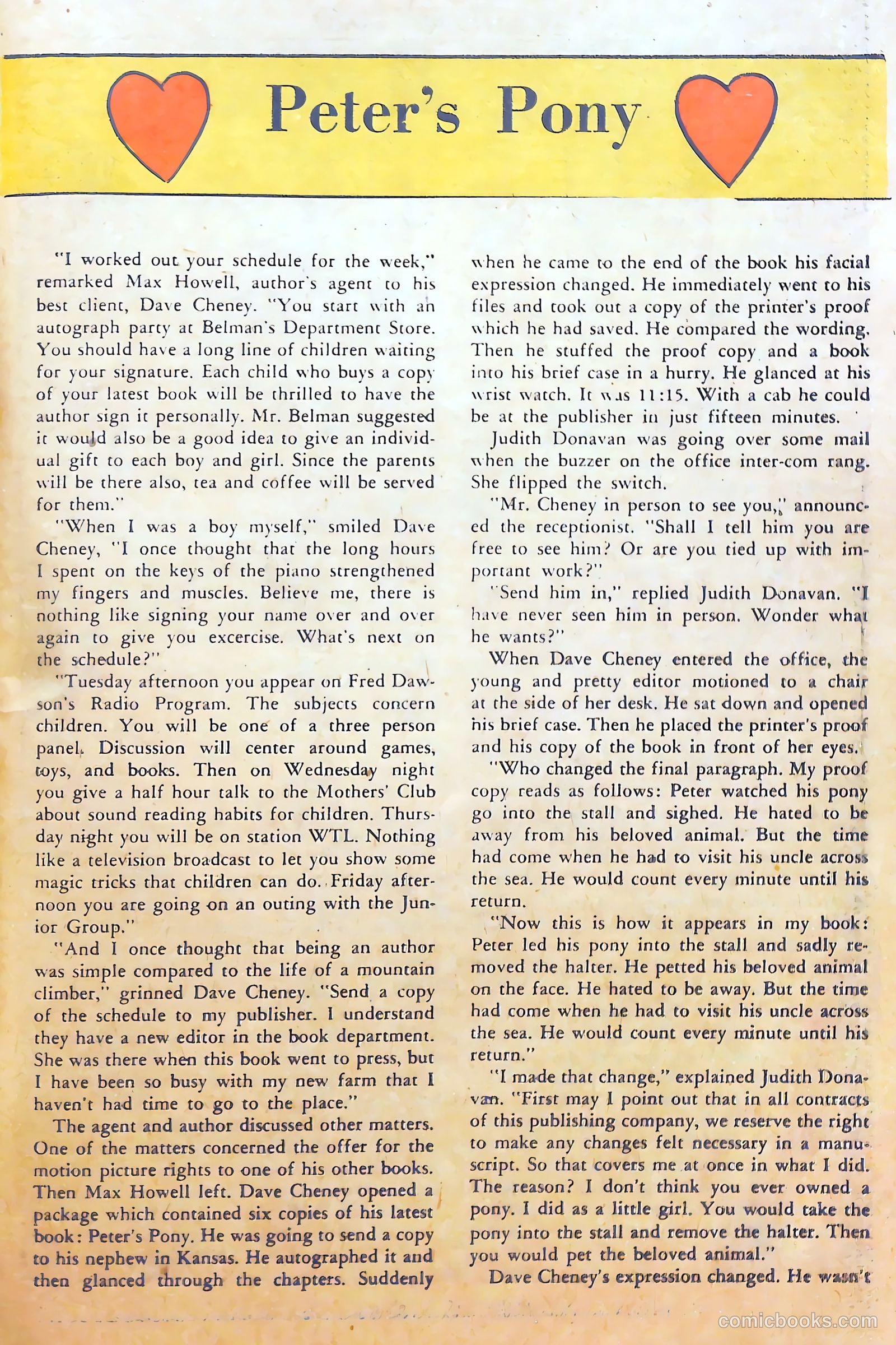Sweetheart Diary #41 (1958) — page 51 of 68