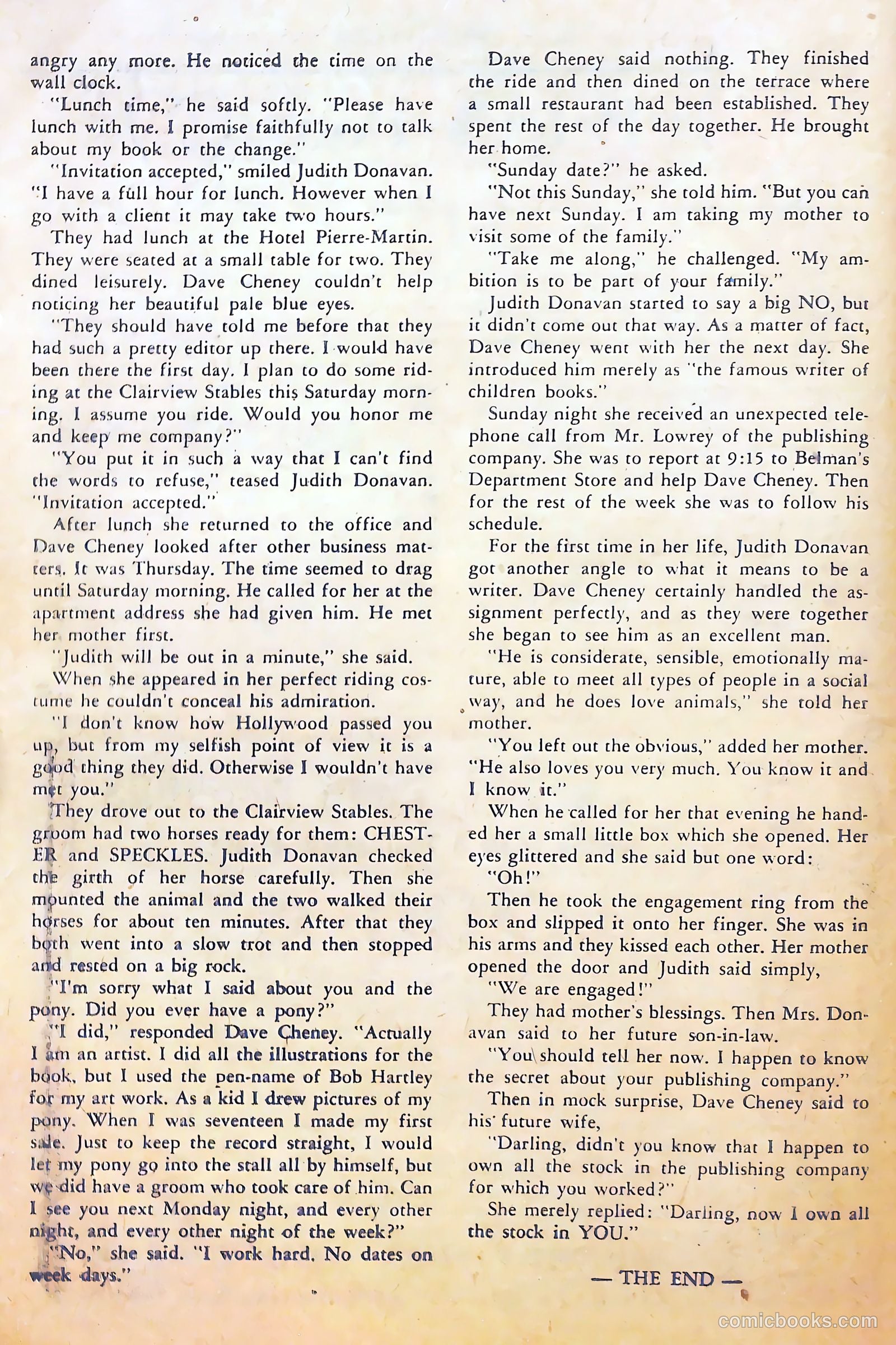 Sweetheart Diary #41 (1958) — page 52 of 68