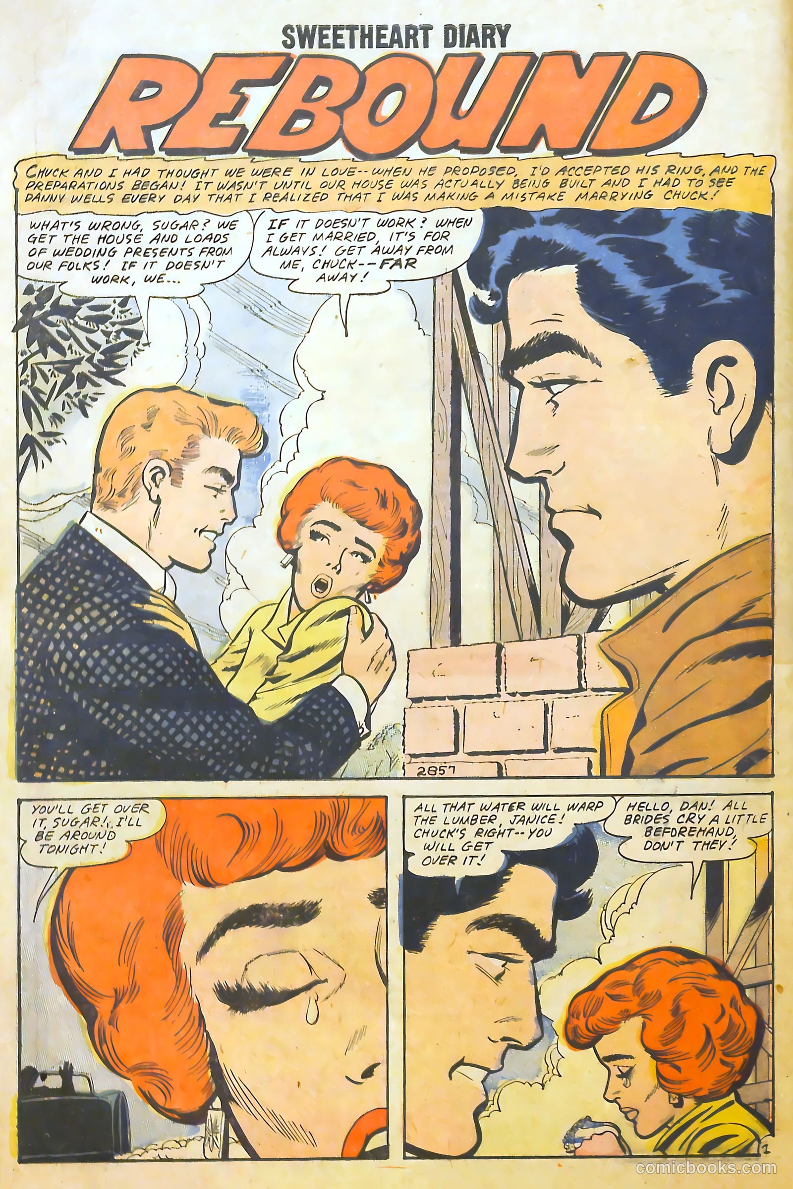 Sweetheart Diary #41 (1958) — page 54 of 68