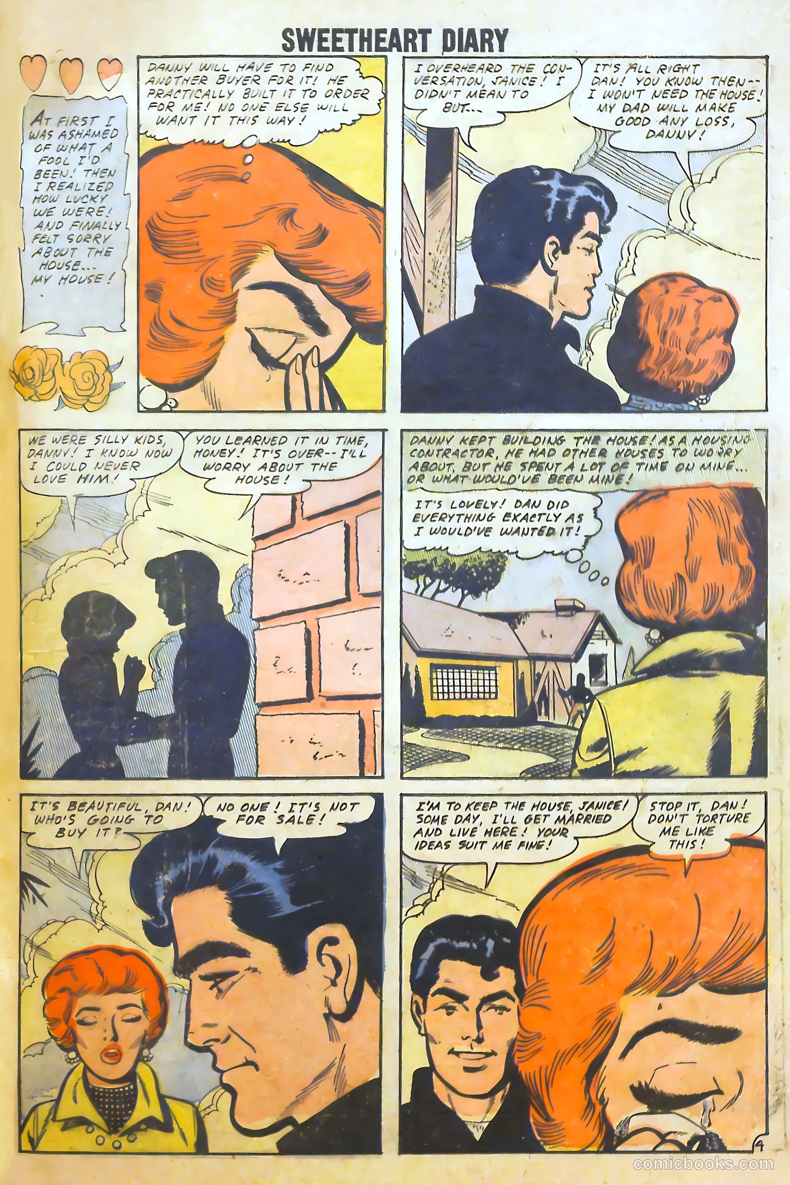 Sweetheart Diary #41 (1958) — page 57 of 68