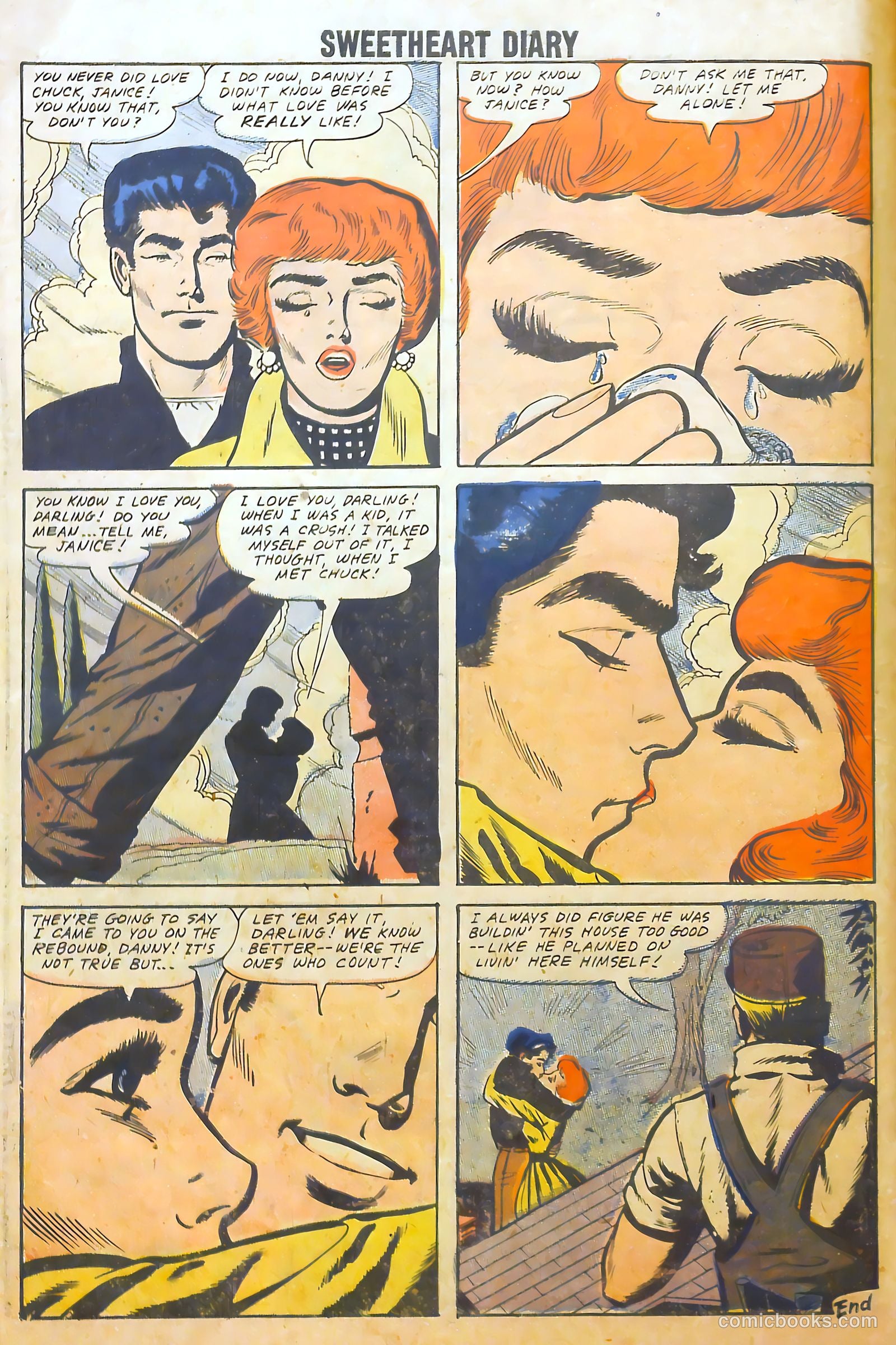 Sweetheart Diary #41 (1958) — page 58 of 68