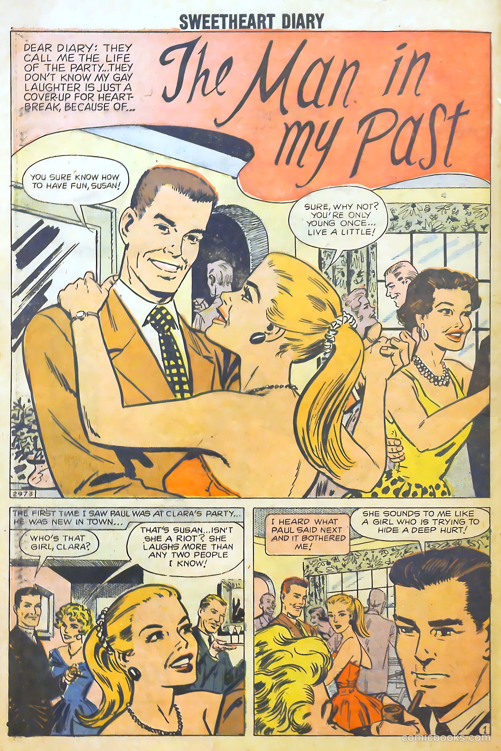 Sweetheart Diary #41 (1958) — page 60 of 68