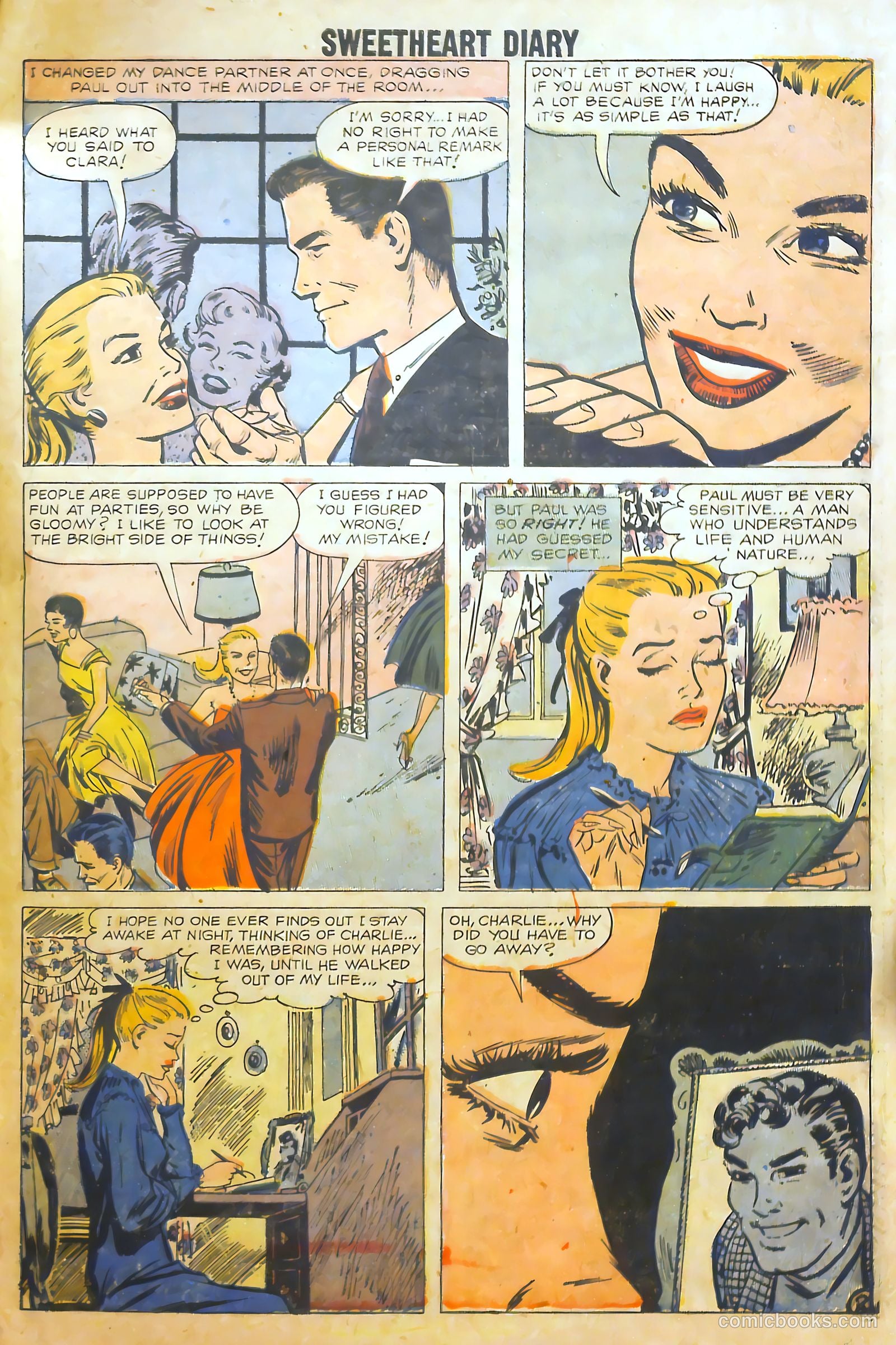 Sweetheart Diary #41 (1958) — page 61 of 68