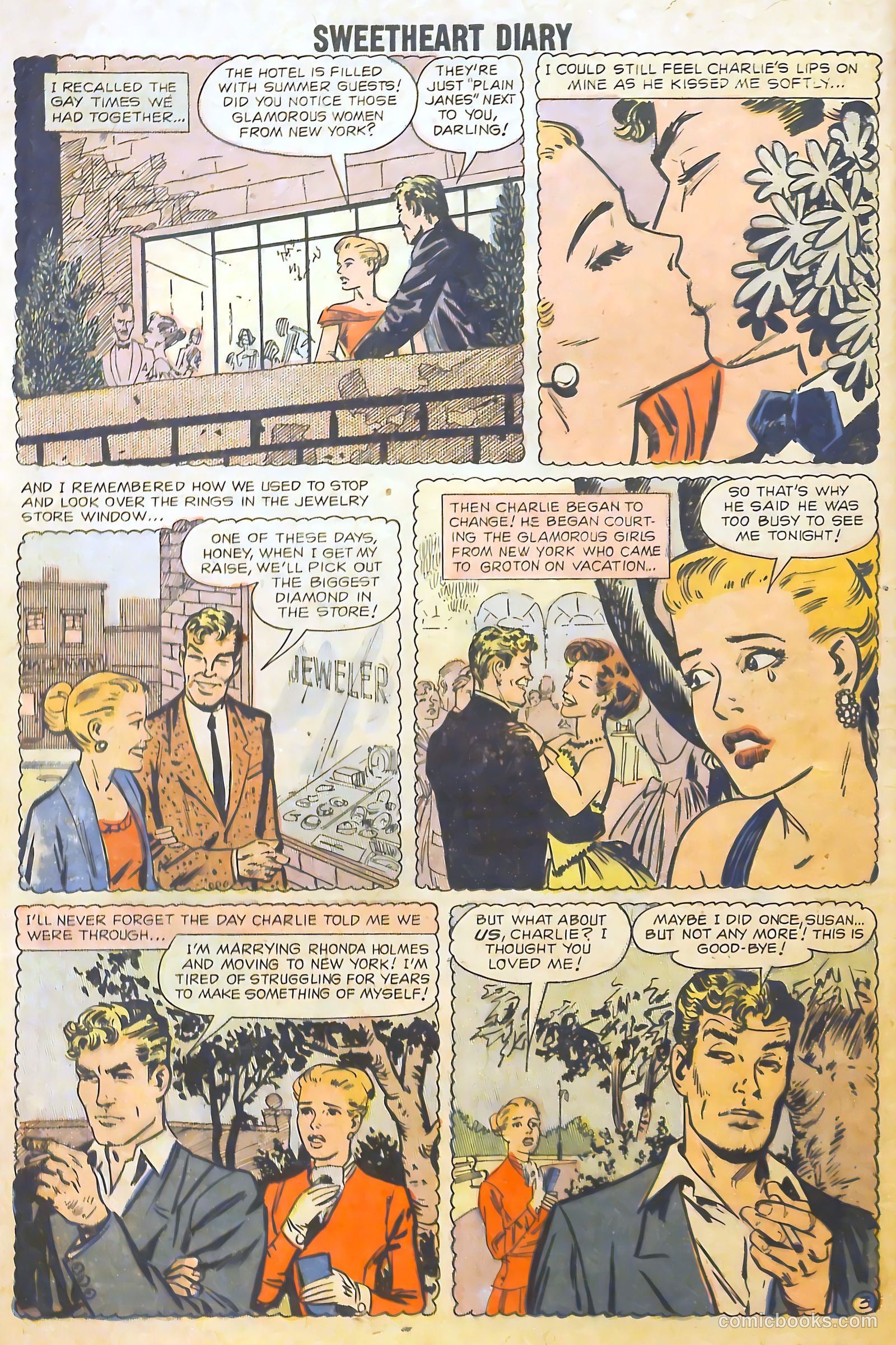 Sweetheart Diary #41 (1958) — page 62 of 68
