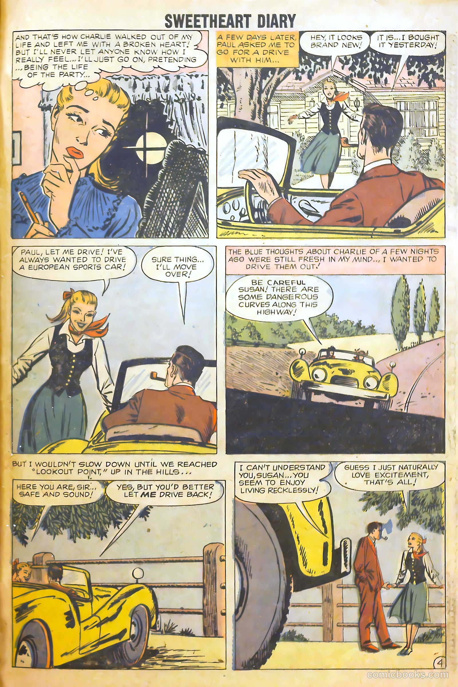 Sweetheart Diary #41 (1958) — page 63 of 68