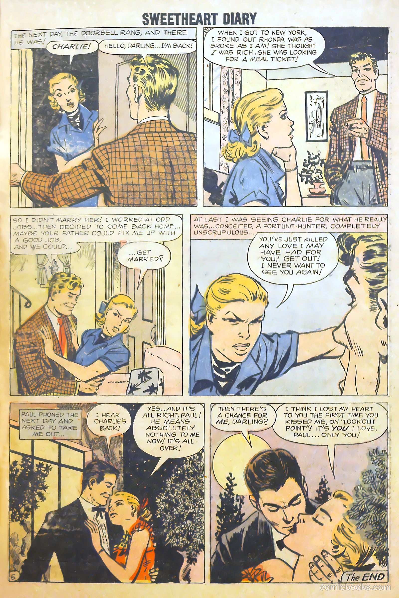 Sweetheart Diary #41 (1958) — page 65 of 68