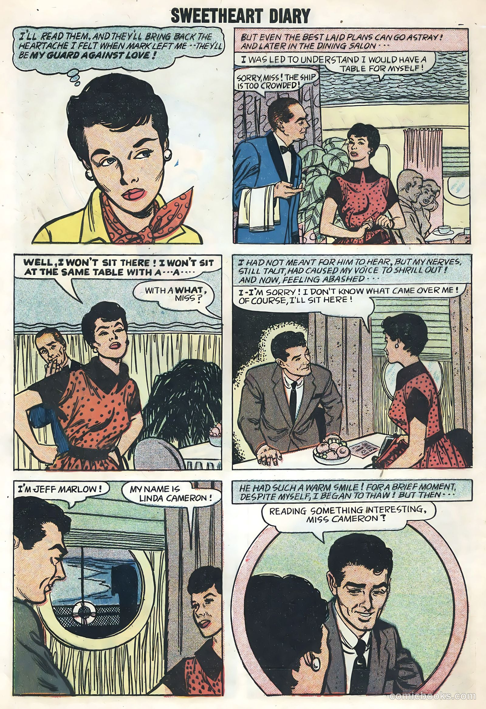 Sweetheart Diary #42 (1958) — page 4 of 36