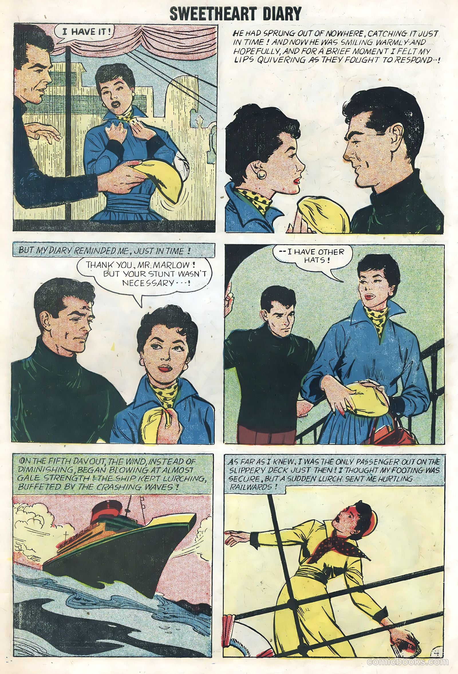 Sweetheart Diary #42 (1958) — page 7 of 36