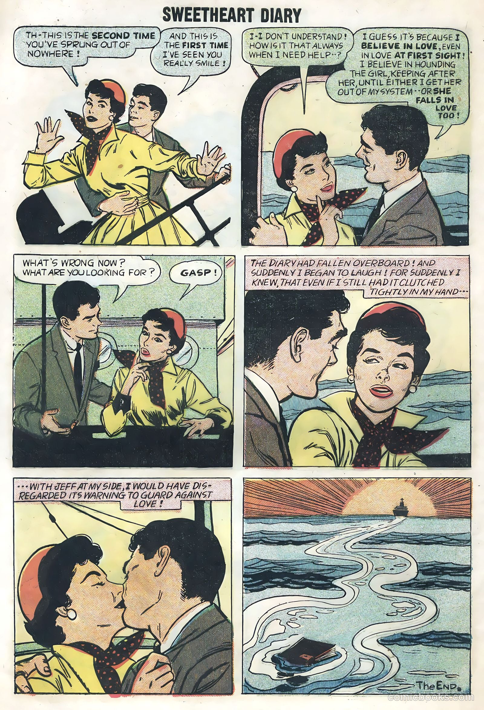 Sweetheart Diary #42 (1958) — page 8 of 36