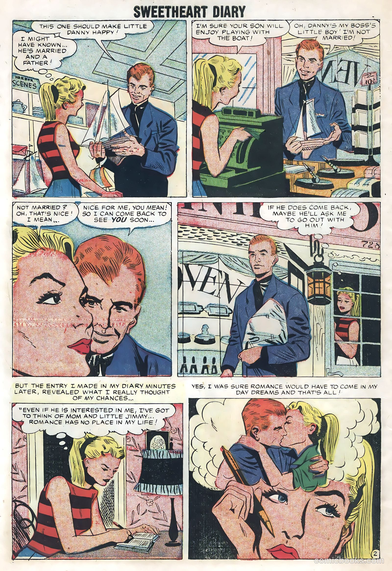 Sweetheart Diary #42 (1958) — page 10 of 36