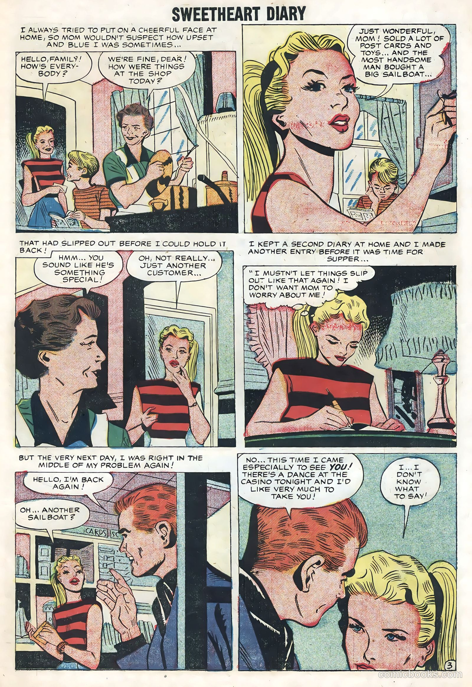 Sweetheart Diary #42 (1958) — page 11 of 36