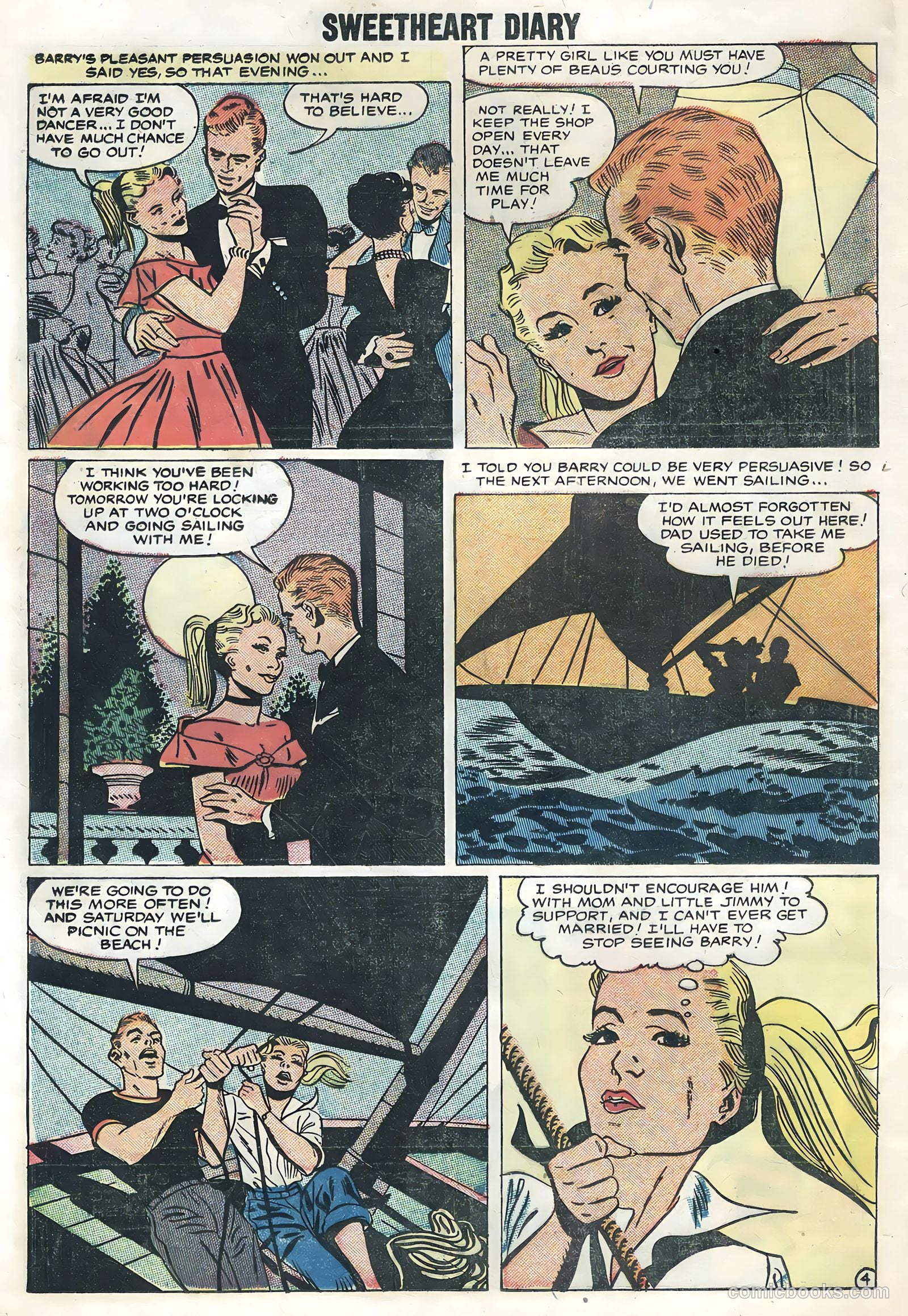 Sweetheart Diary #42 (1958) — page 12 of 36