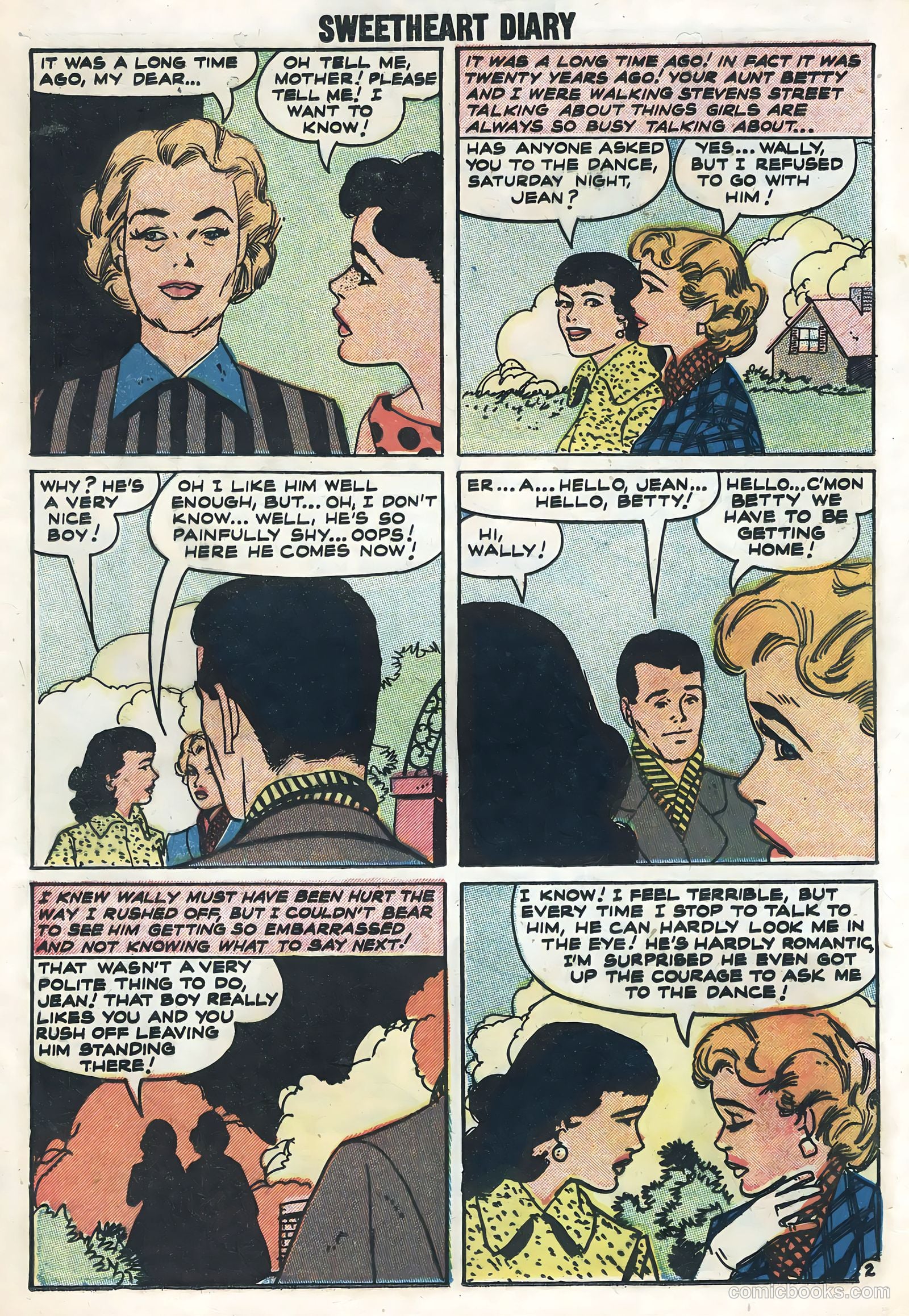 Sweetheart Diary #42 (1958) — page 17 of 36