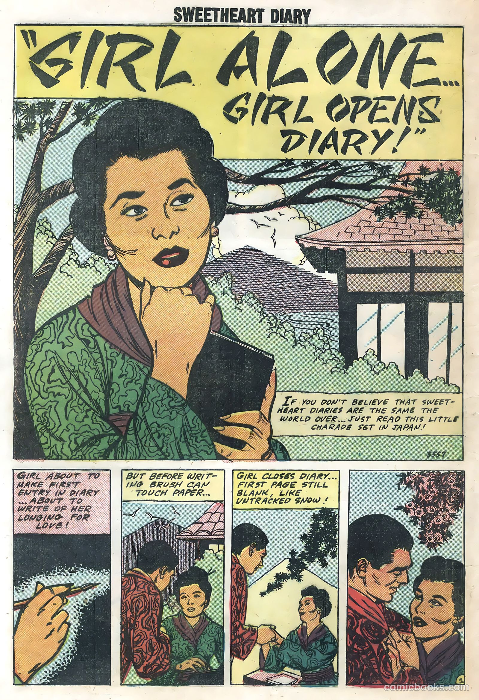 Sweetheart Diary #42 (1958) — page 28 of 36