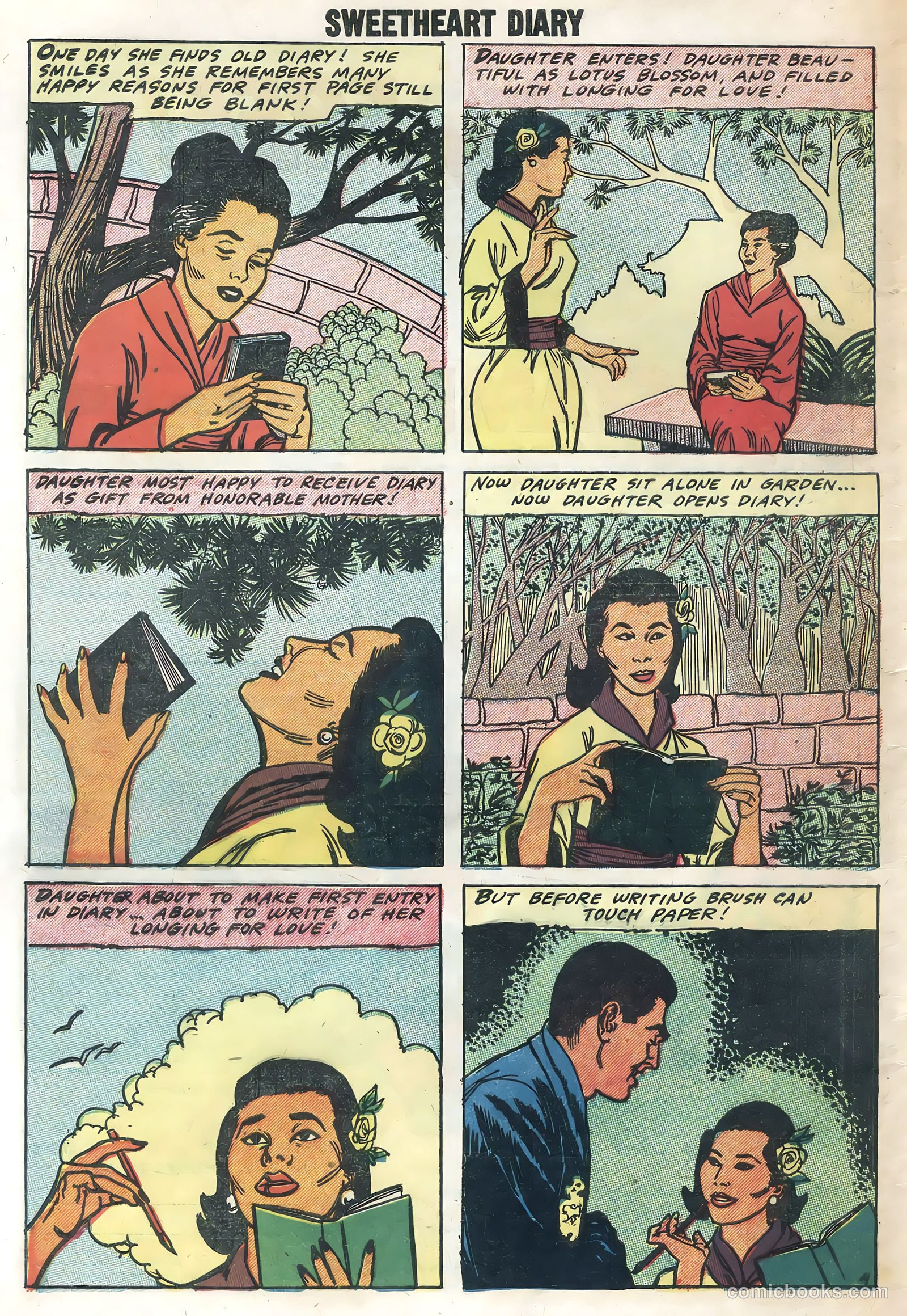 Sweetheart Diary #42 (1958) — page 32 of 36