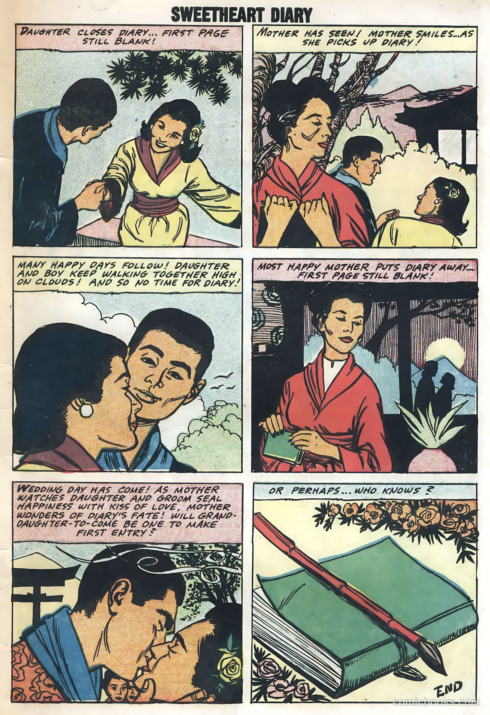 Sweetheart Diary #42 (1958) — page 33 of 36
