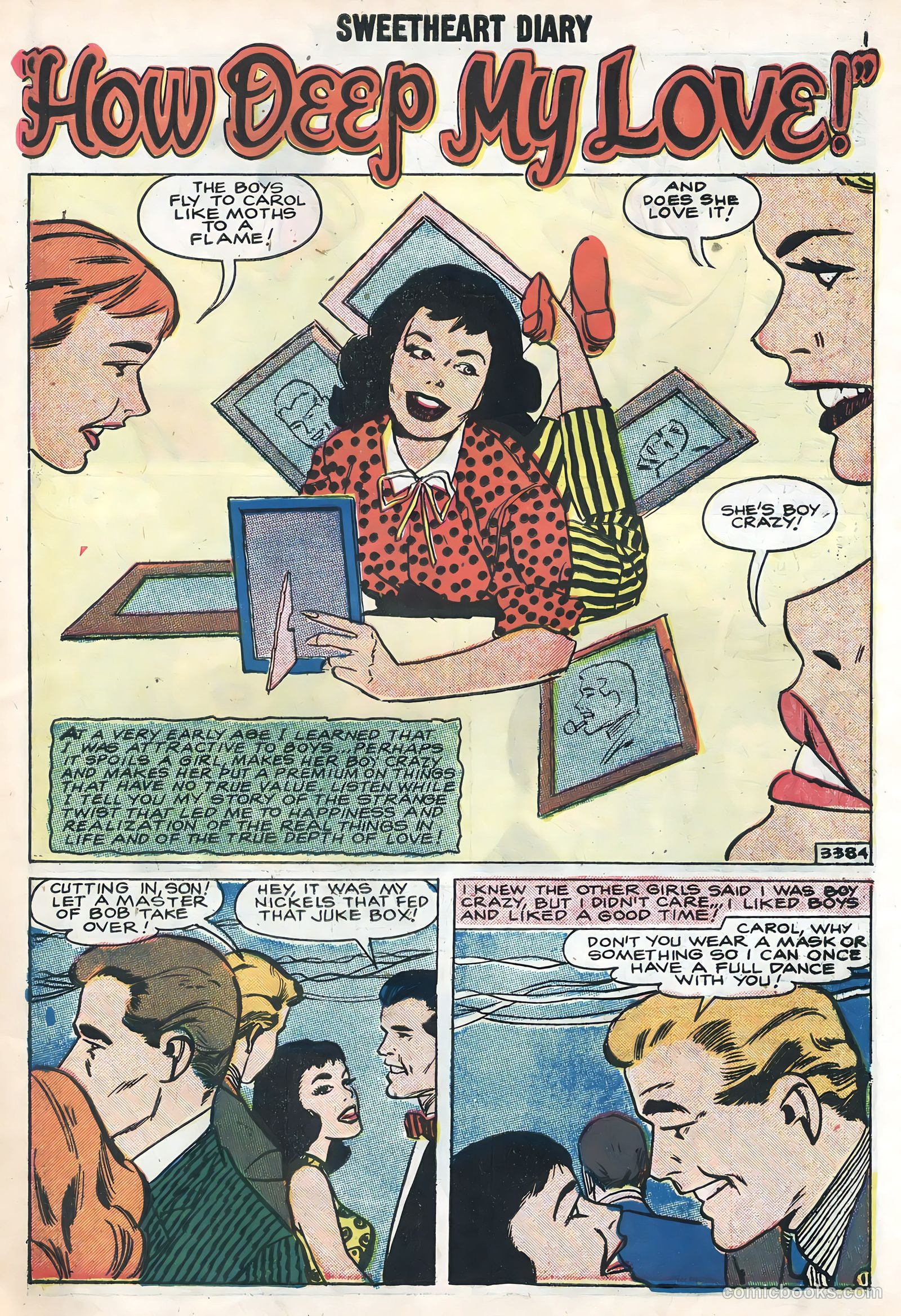 Sweetheart Diary #43 (1958) — page 3 of 36