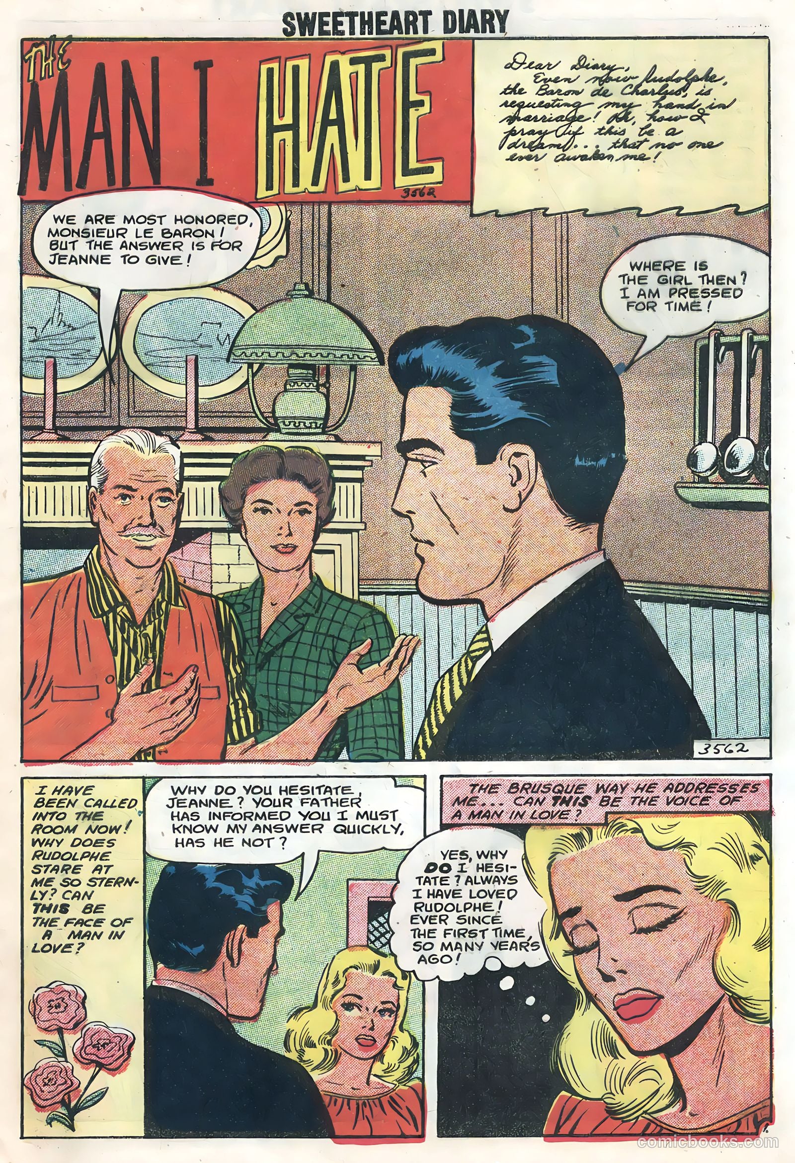 Sweetheart Diary #43 (1958) — page 9 of 36
