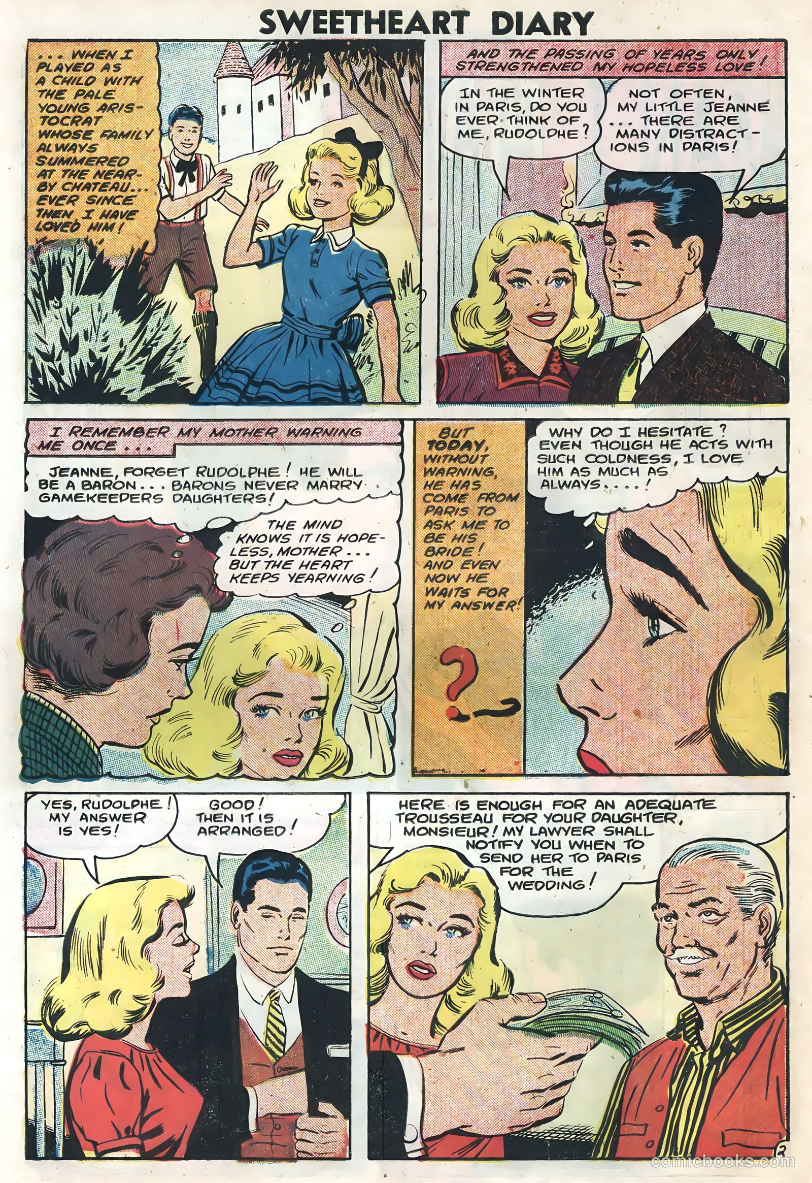 Sweetheart Diary #43 (1958) — page 10 of 36