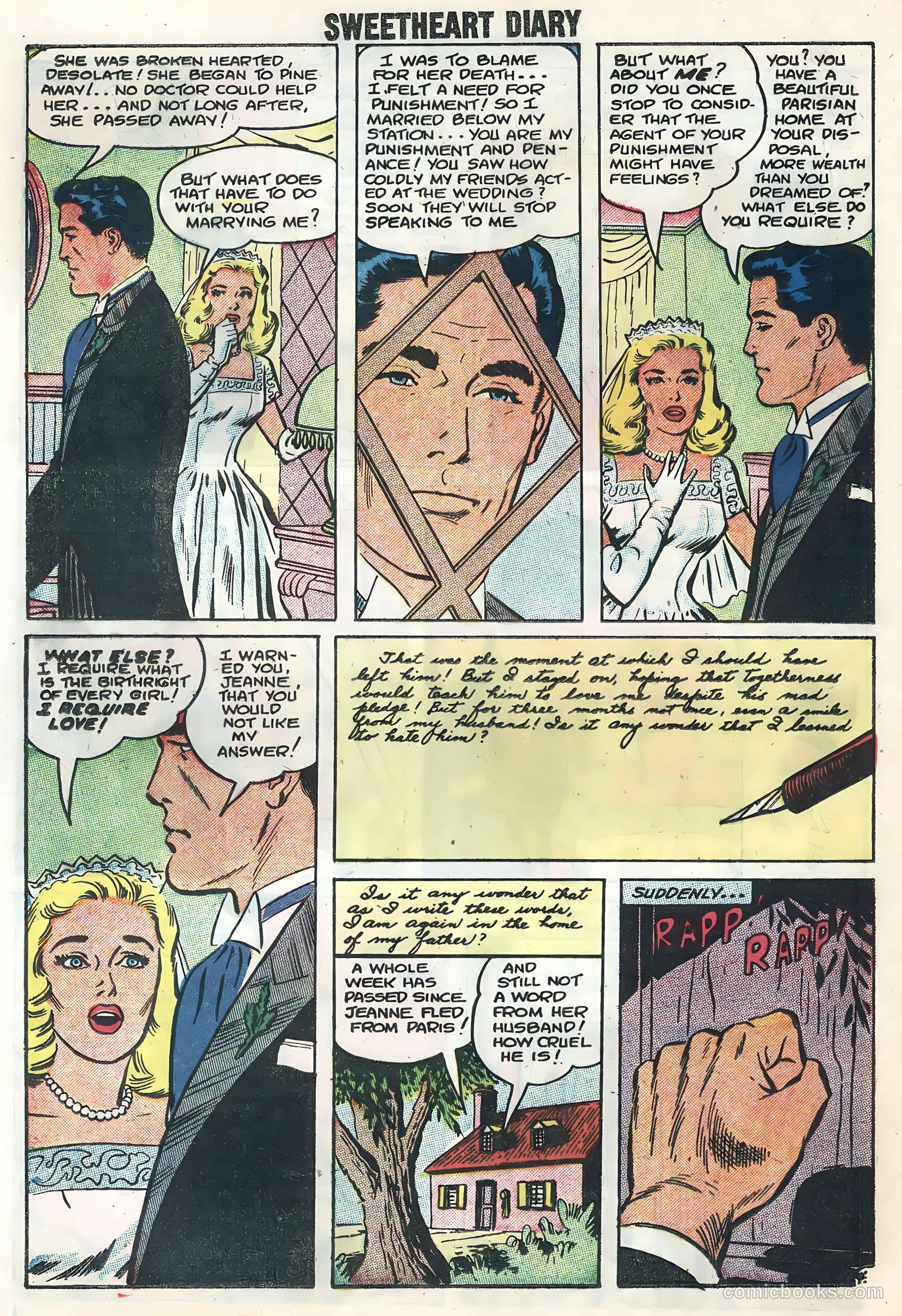Sweetheart Diary #43 (1958) — page 12 of 36