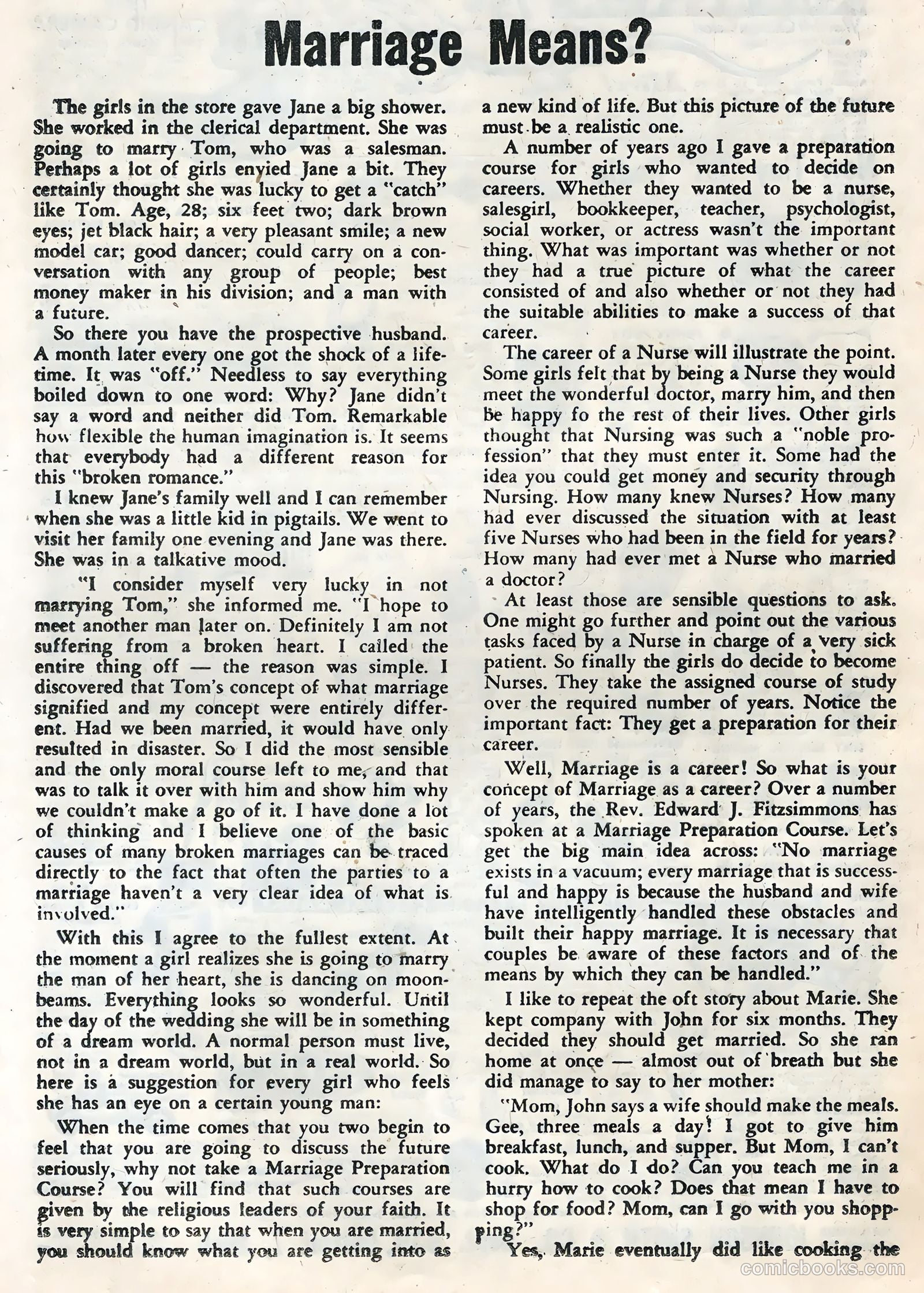 Sweetheart Diary #43 (1958) — page 16 of 36