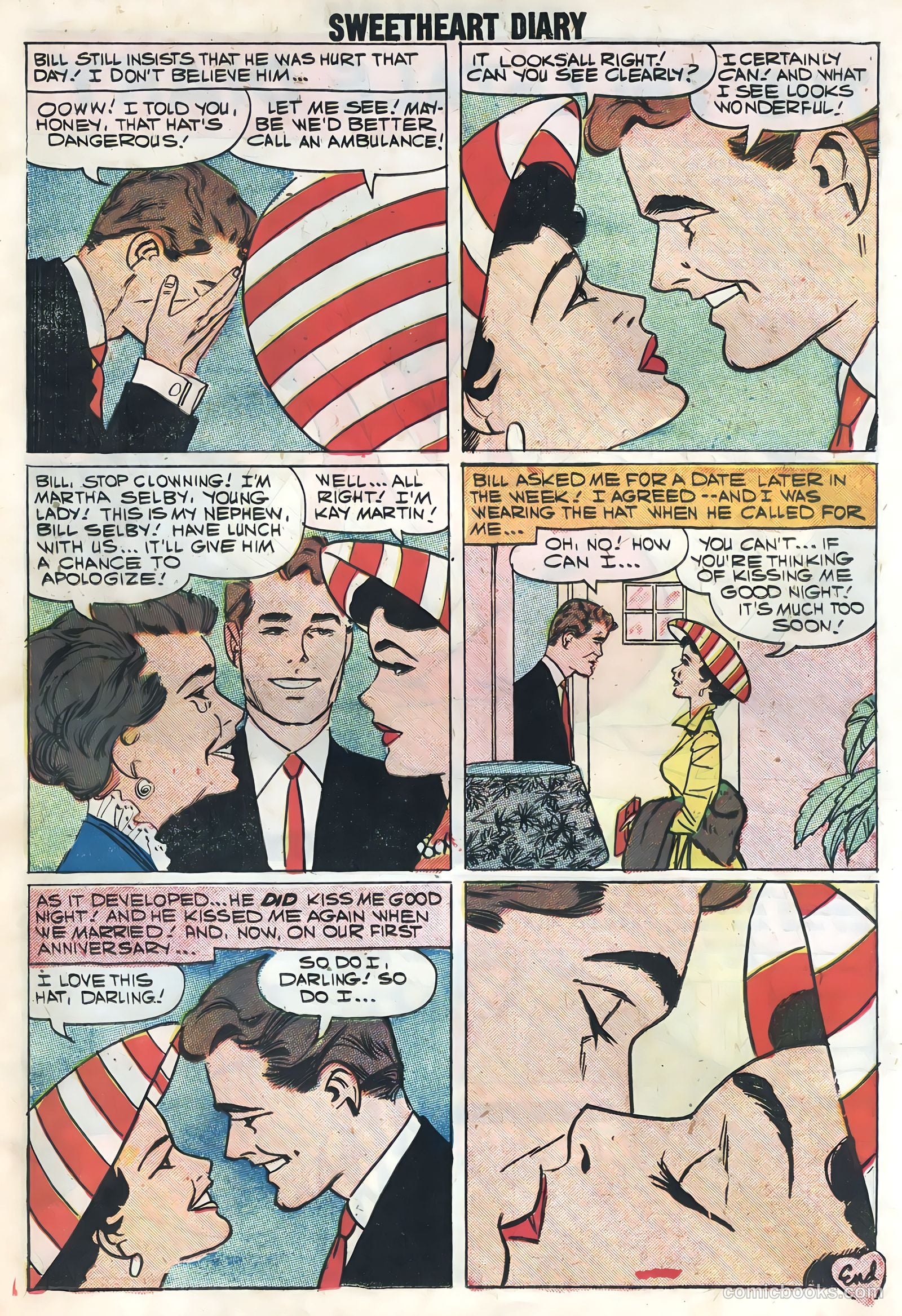 Sweetheart Diary #43 (1958) — page 19 of 36