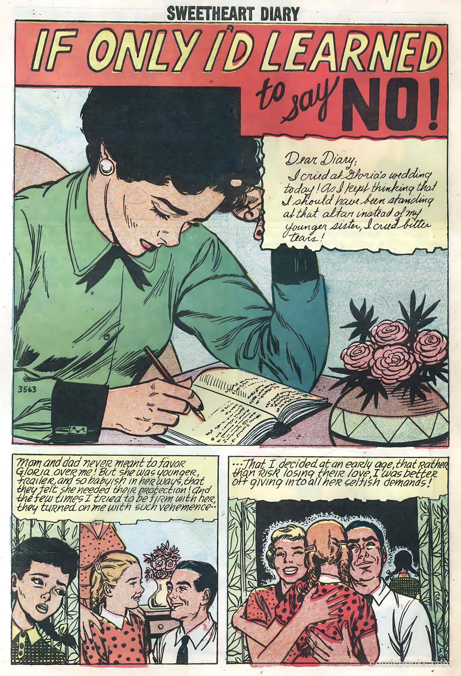 Sweetheart Diary #43 (1958) — page 28 of 36