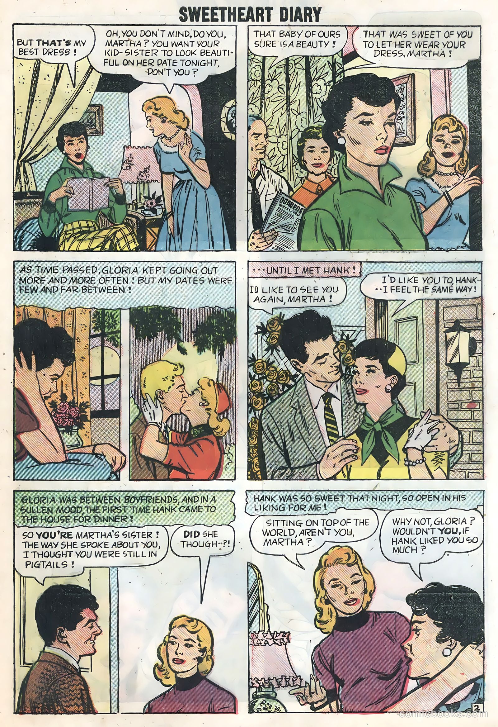 Sweetheart Diary #43 (1958) — page 29 of 36