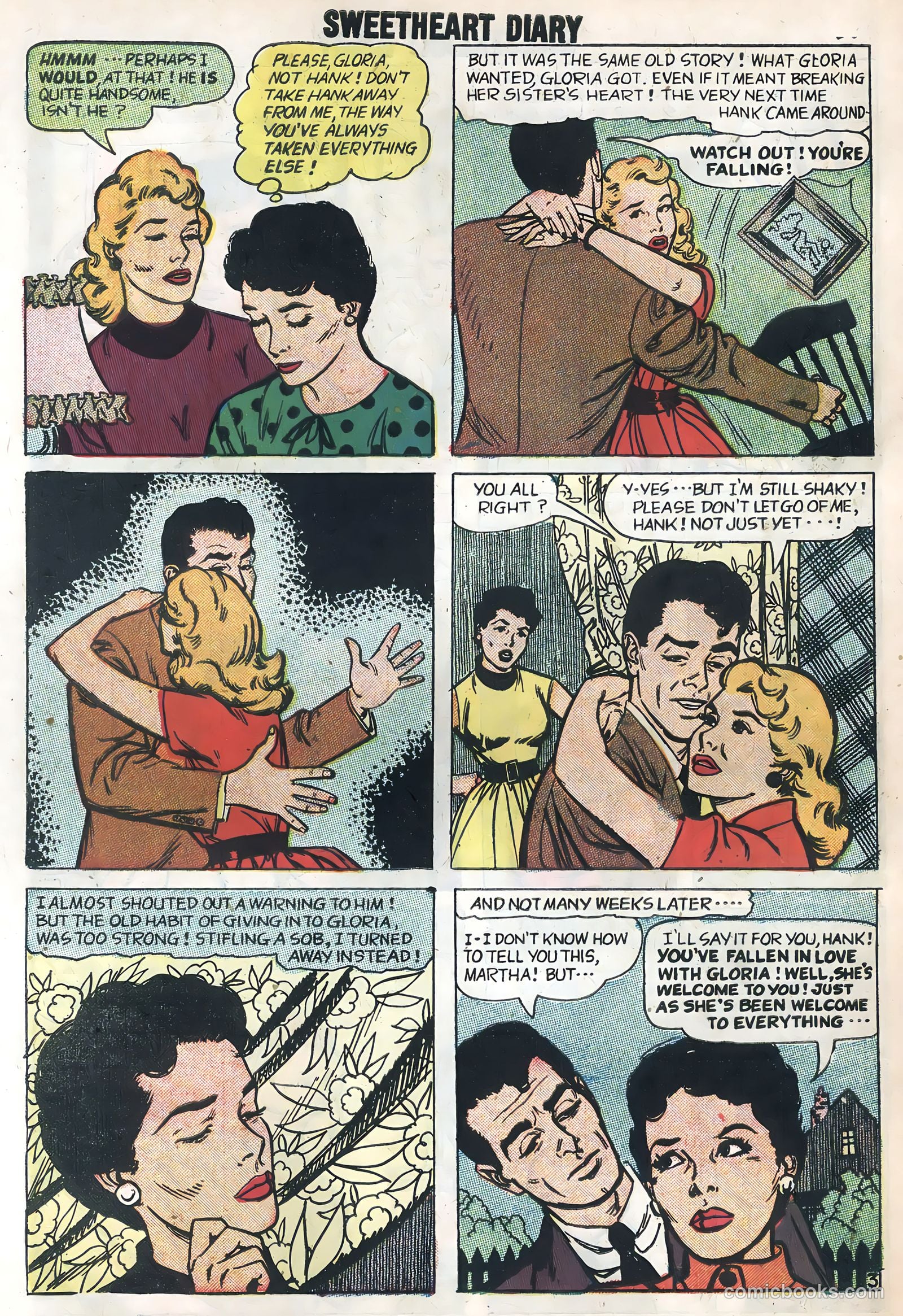 Sweetheart Diary #43 (1958) — page 30 of 36