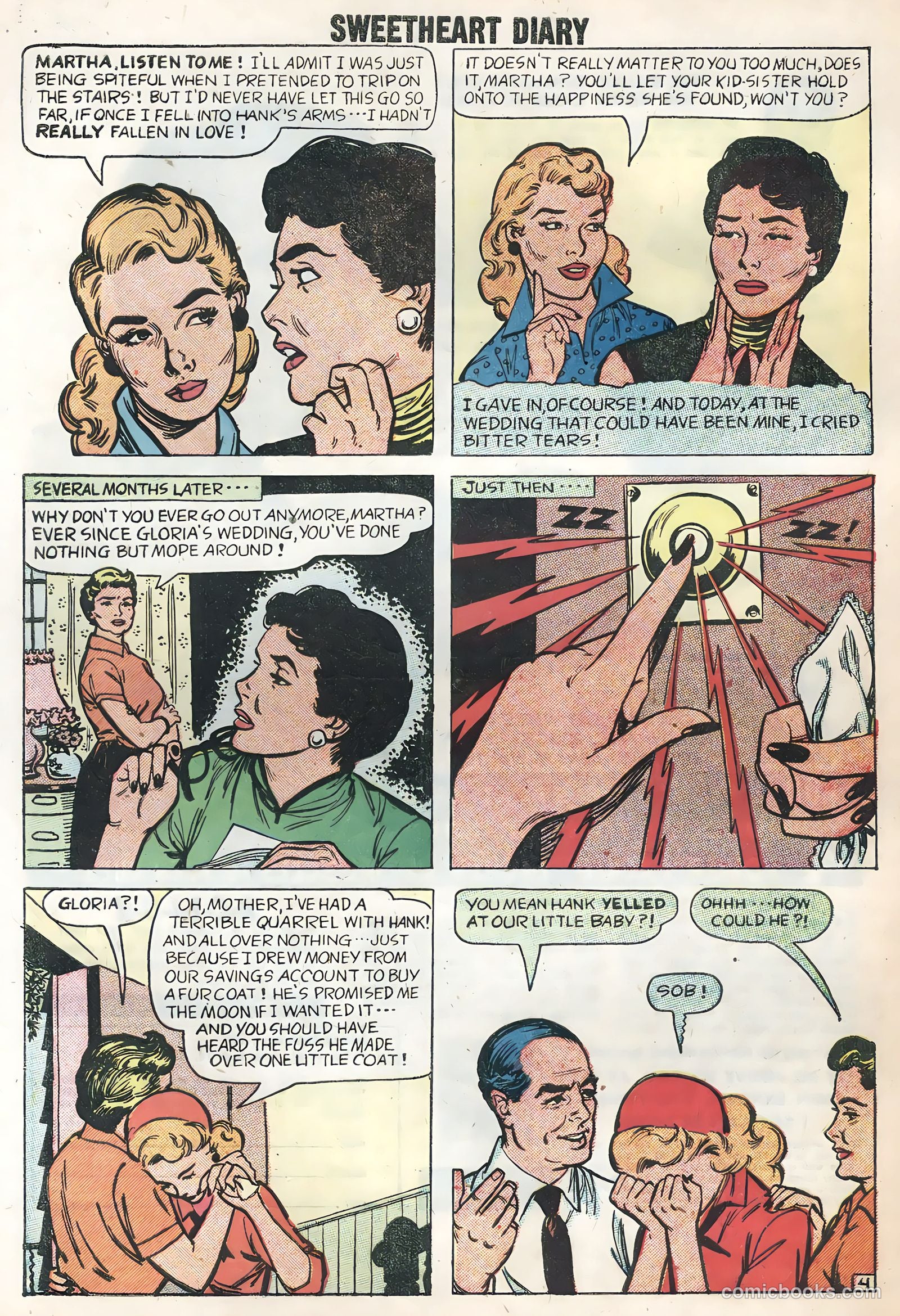 Sweetheart Diary #43 (1958) — page 32 of 36
