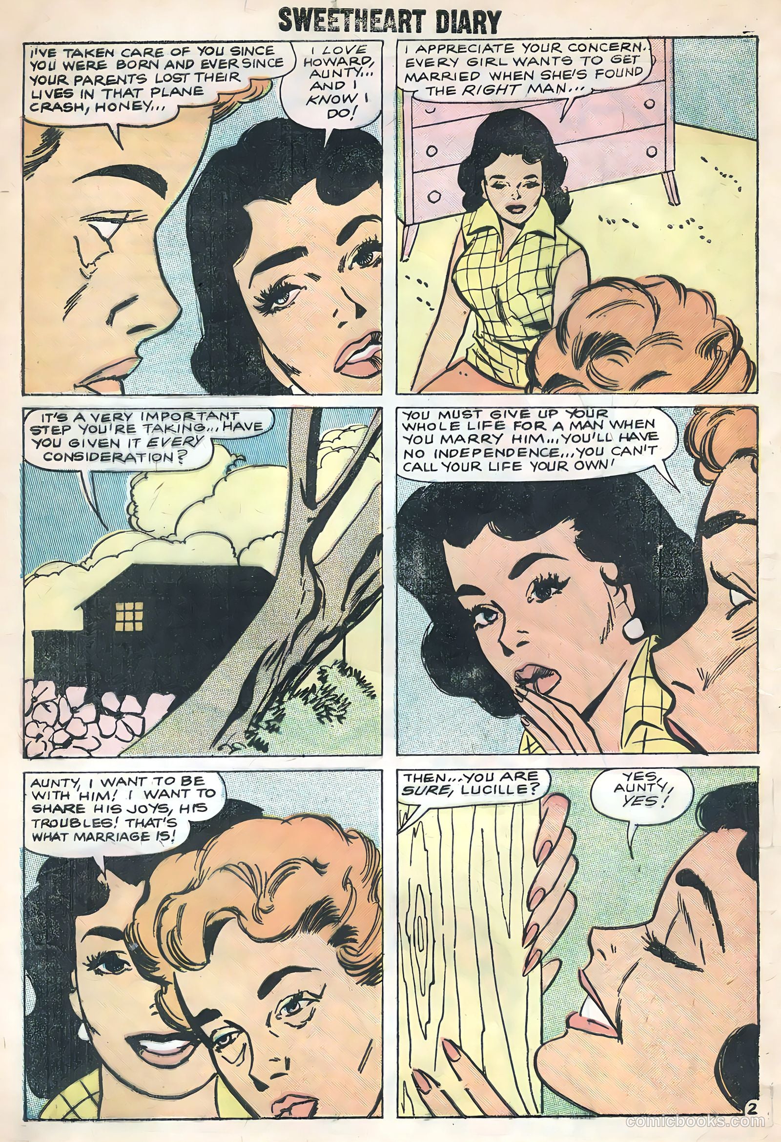 Sweetheart Diary #44 (1958) — page 4 of 36